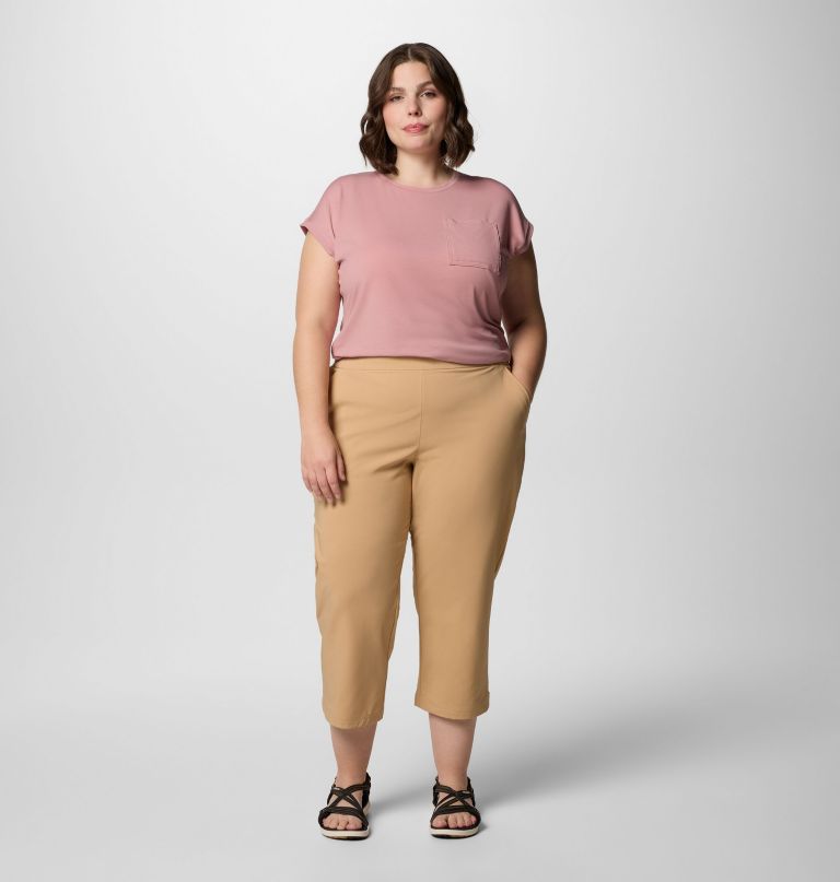 women all seasons capris - plus size