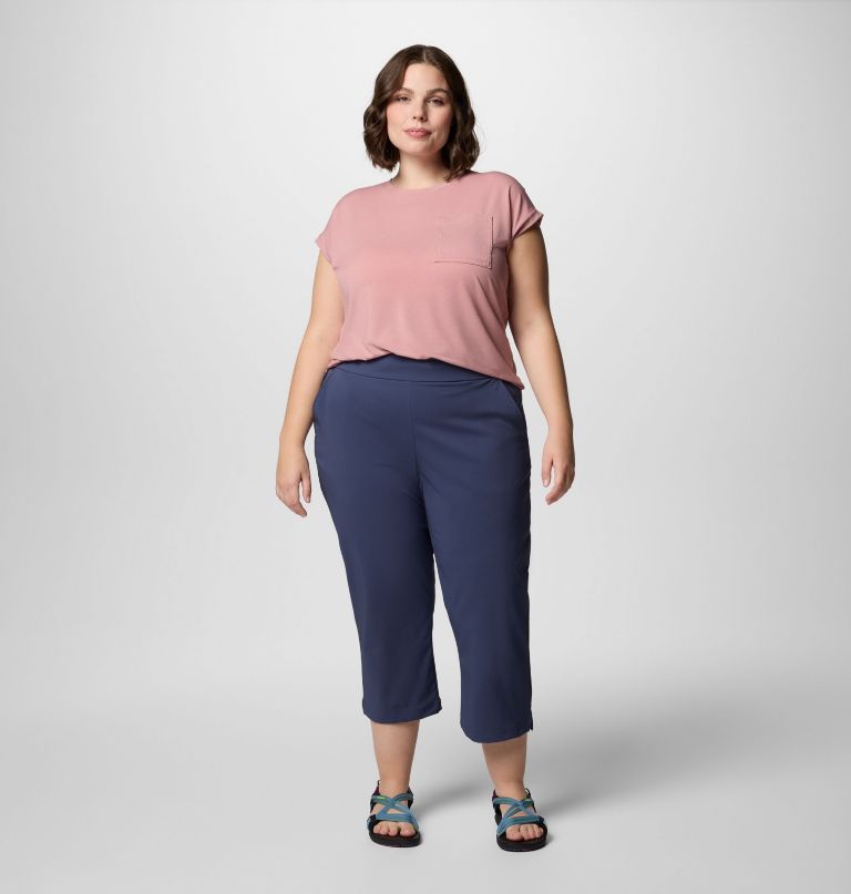 women all seasons capris - plus size