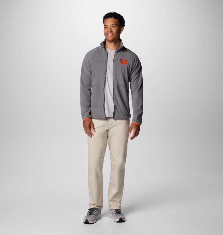 men collegiate flanker iv fleece jacket - clemson