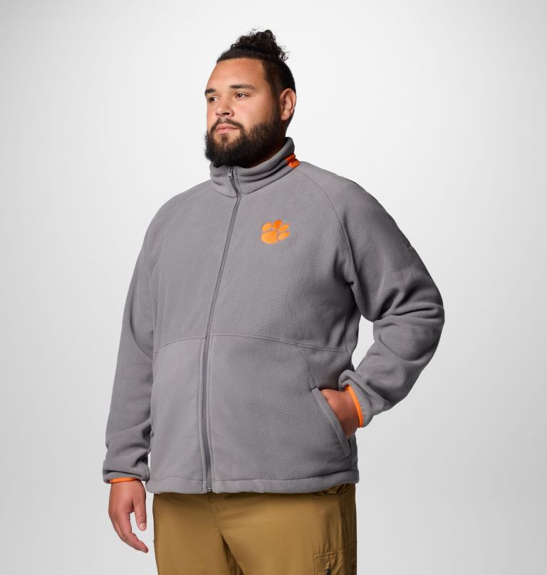 men collegiate flanker iv fleece jacket - clemson - big