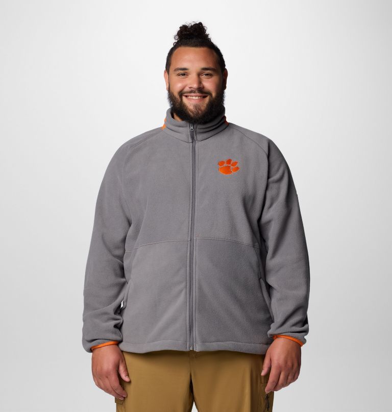 men collegiate flanker iv fleece jacket - clemson - big