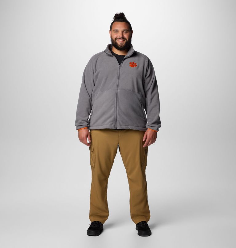 men collegiate flanker iv fleece jacket - clemson - big
