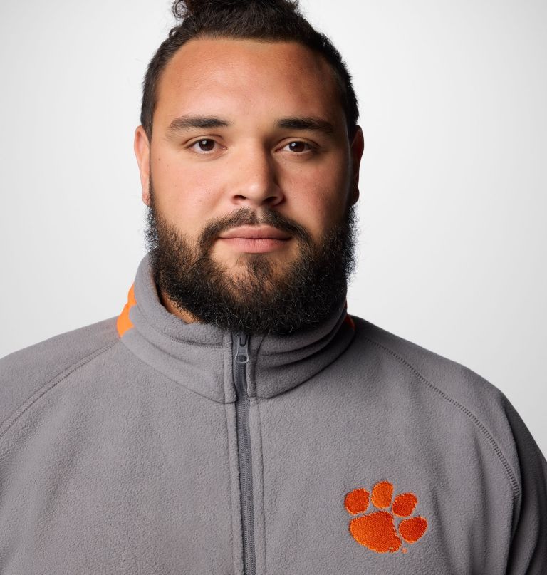 men collegiate flanker iv fleece jacket - clemson - big