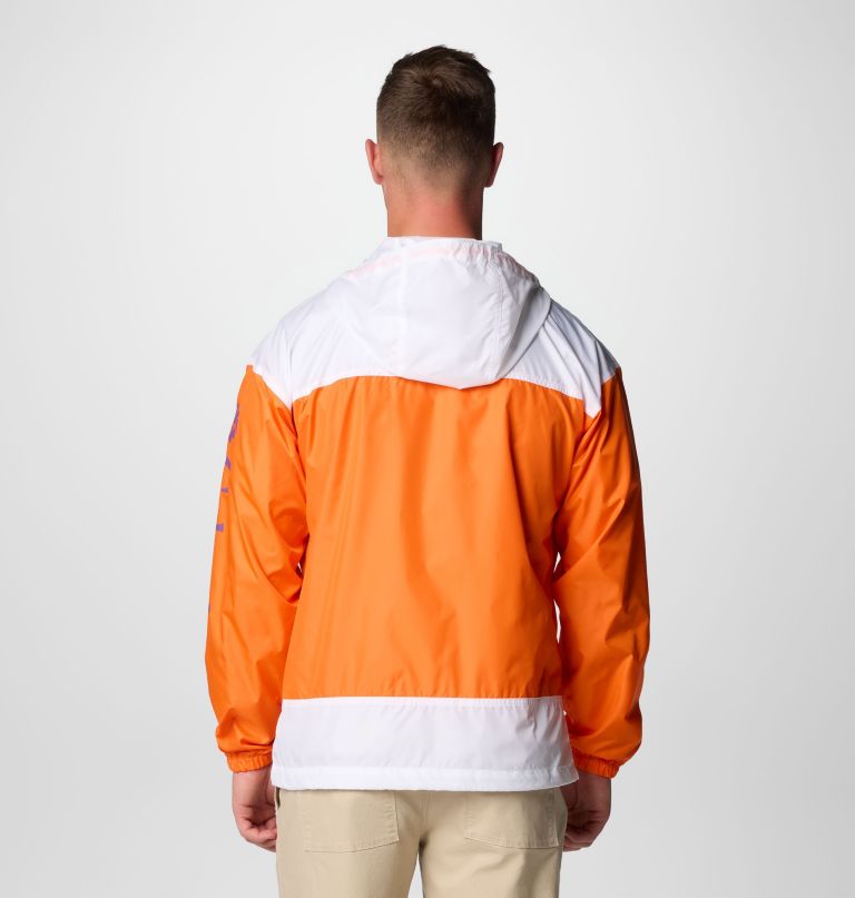 men collegiate flash challenger ii windbreaker - clemson