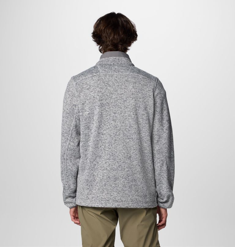 men collegiate sweater weather fleece half zip pullover - clemson