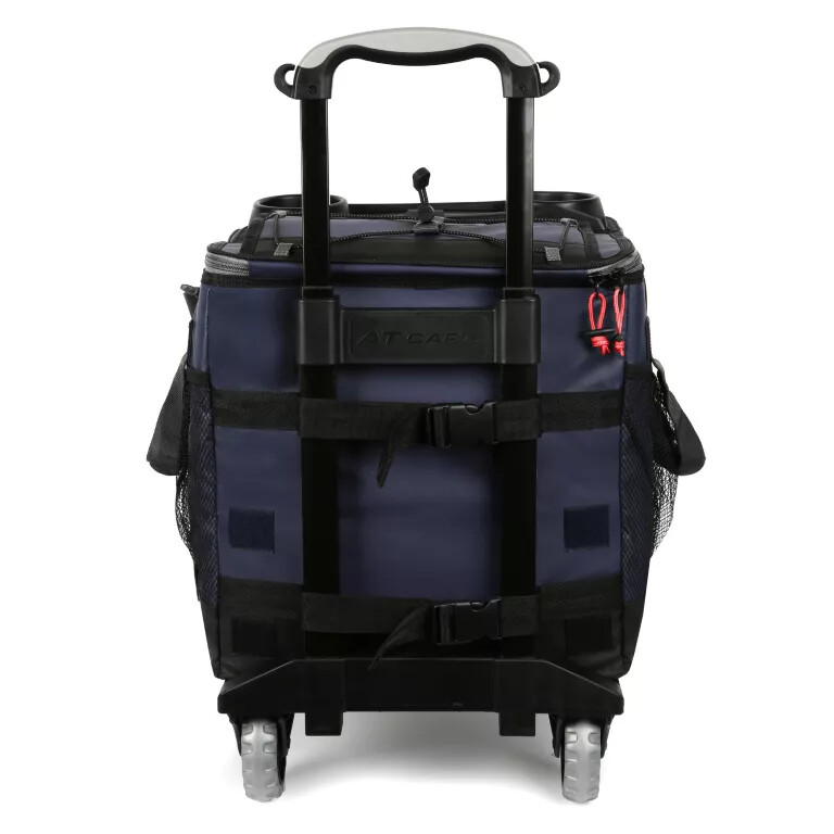 columbia pfg big katuna rolling cooler - 60-can capacity