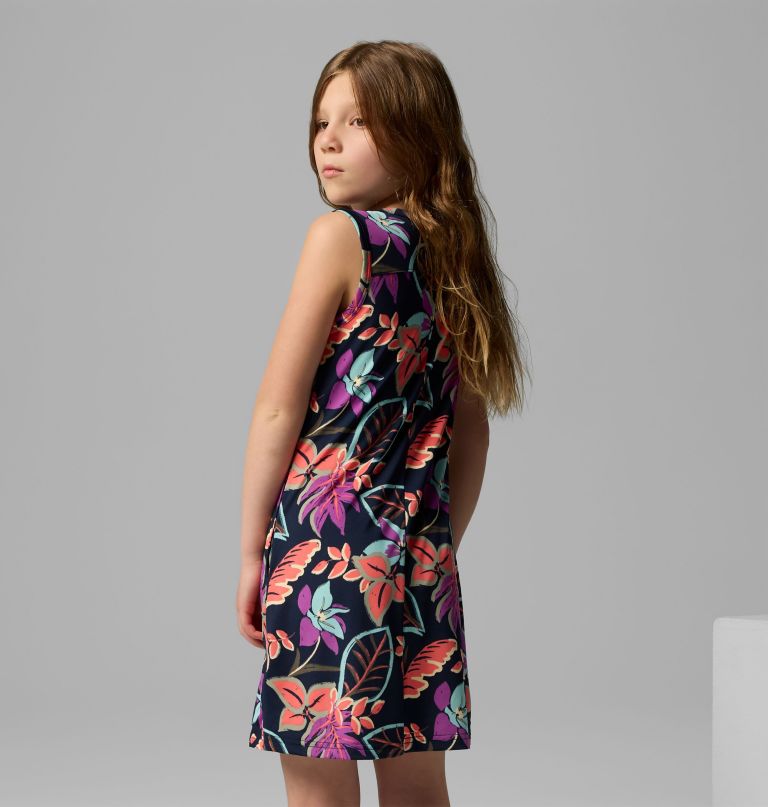 girls chill river printed dress