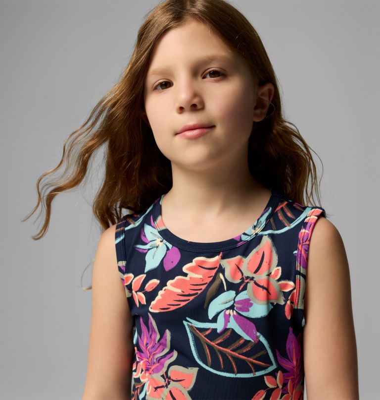 girls chill river printed dress