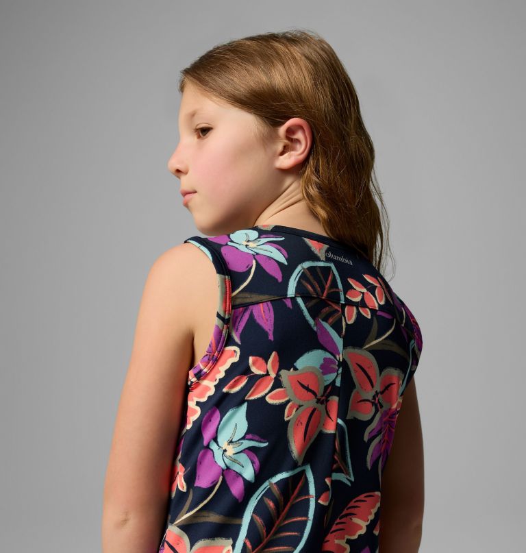 girls chill river printed dress