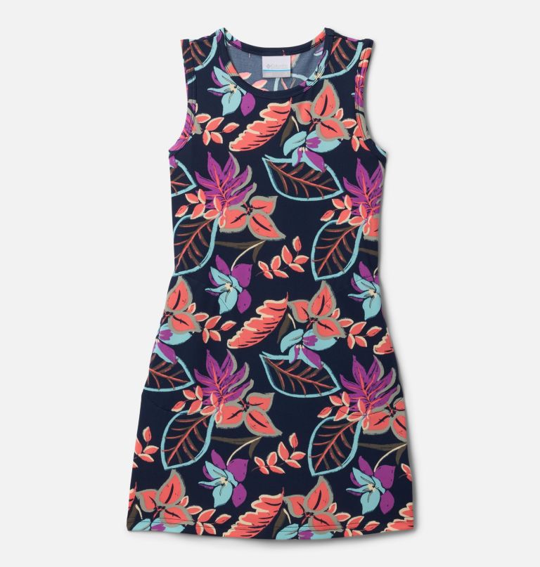 girls chill river printed dress