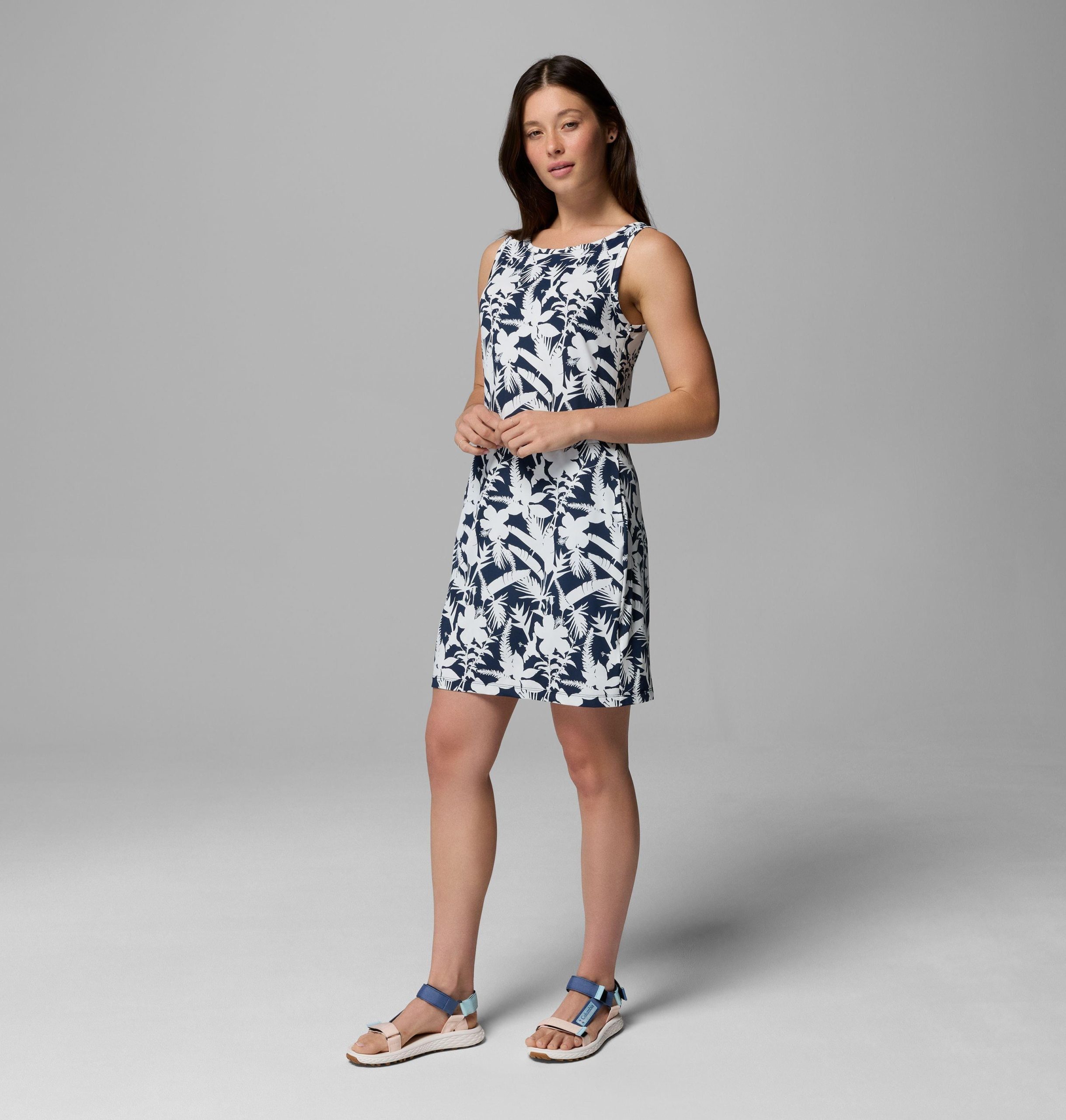 damesjurk met chill river-print