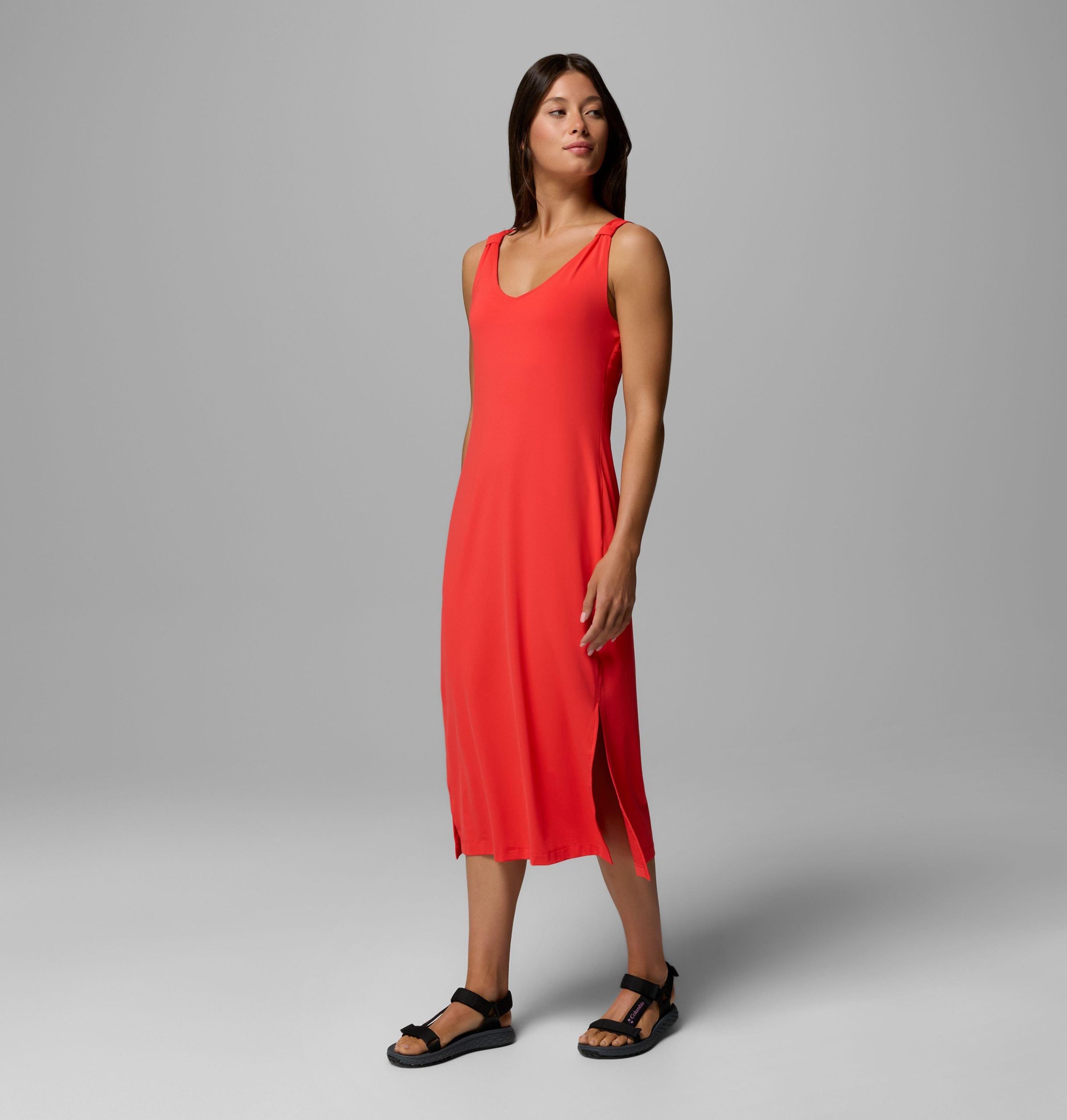 dames chill river midi jurk