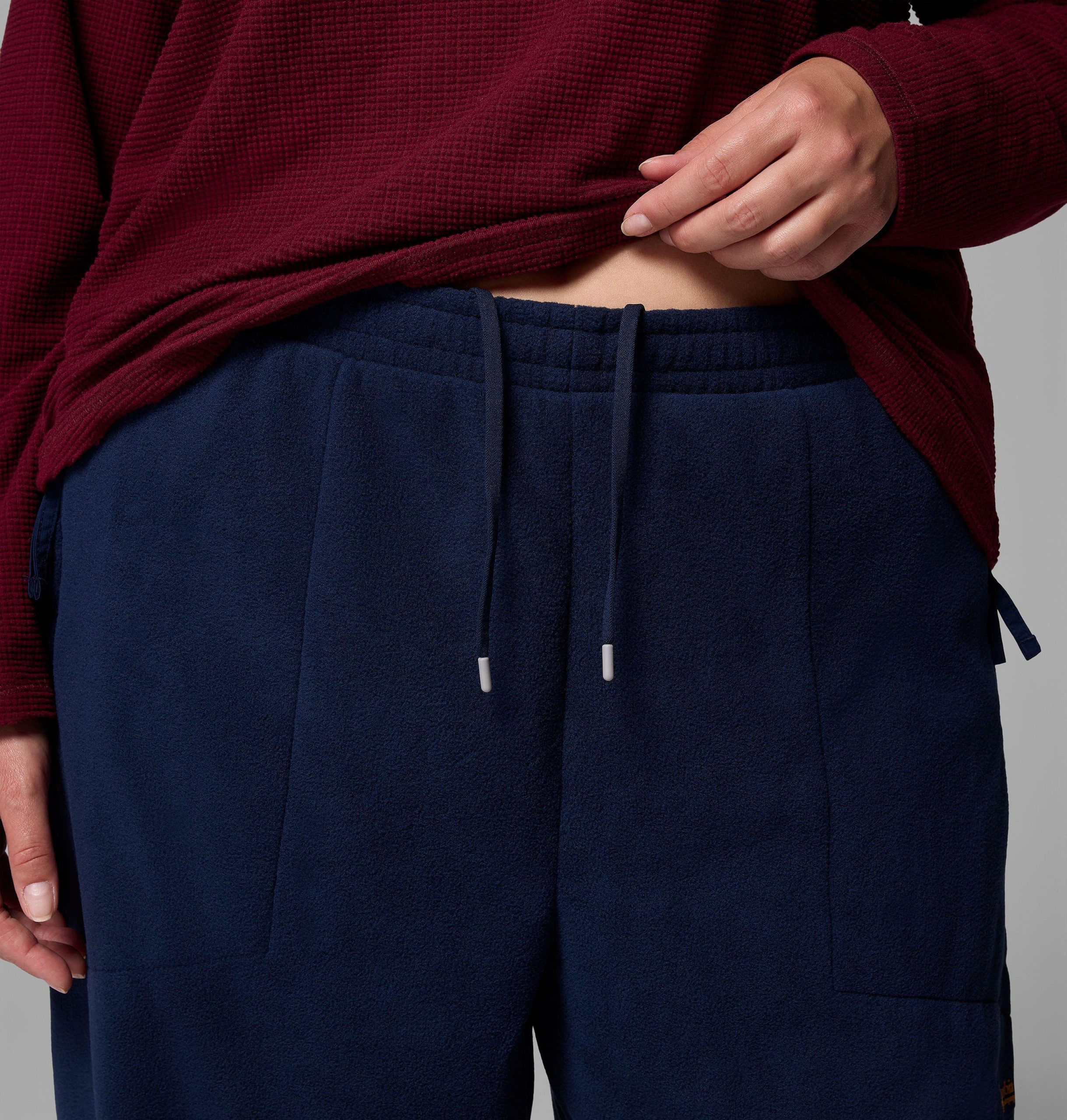 sequoia grove fleecebroek voor dames - plus size