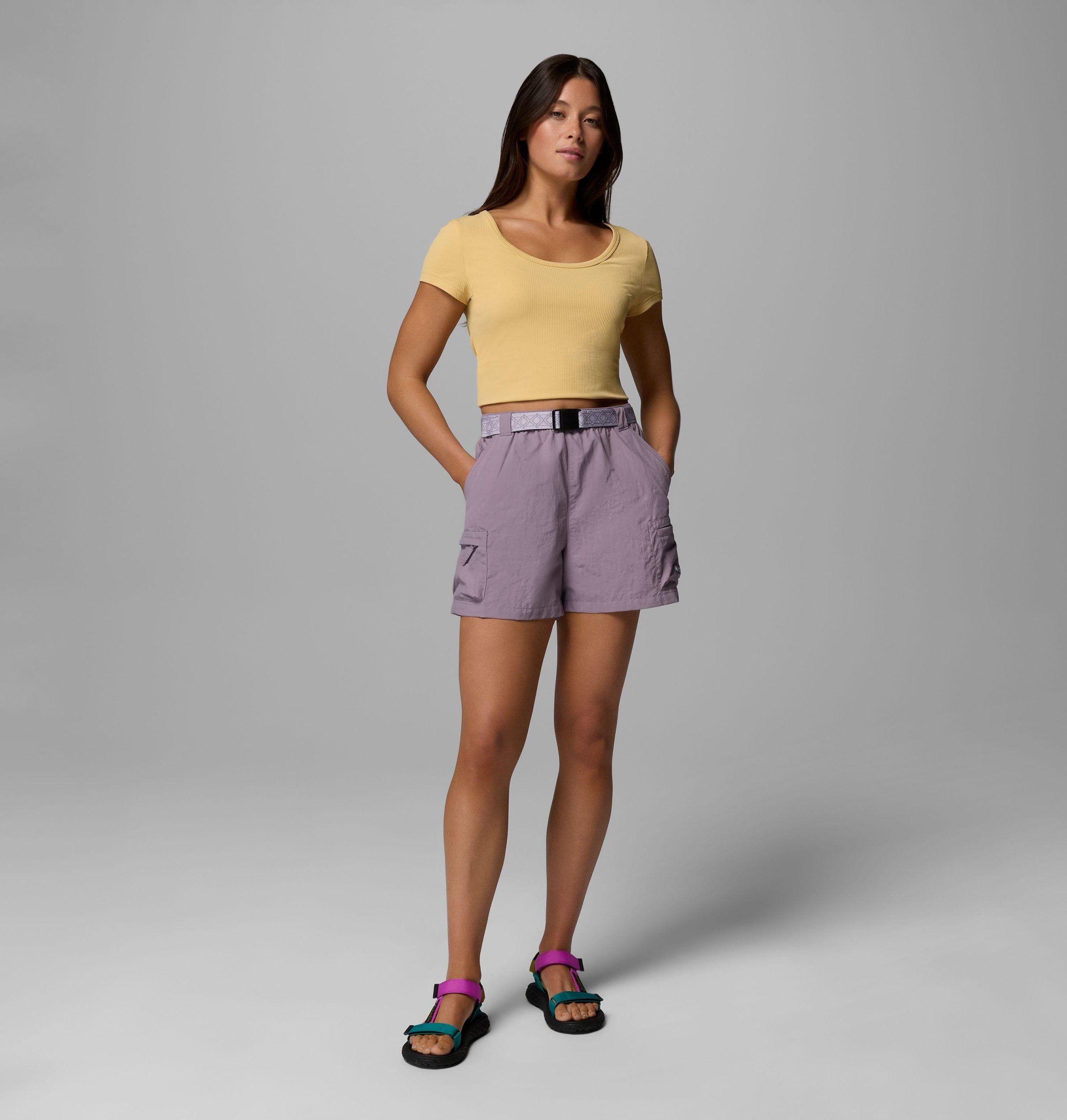 dames sequoia grove geweven shorts