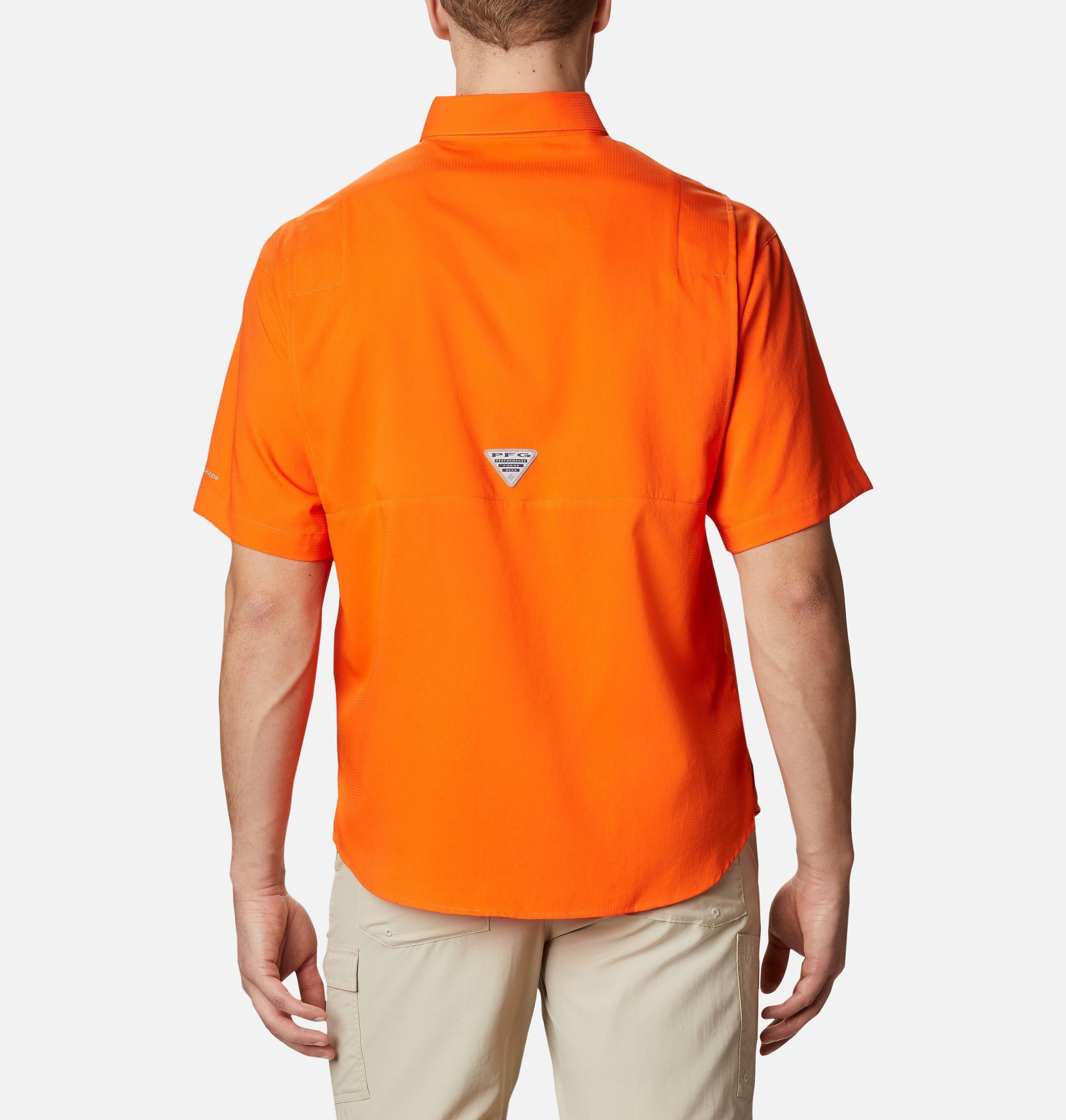 heren pfg tamiami shirt met korte mouwen - clemson