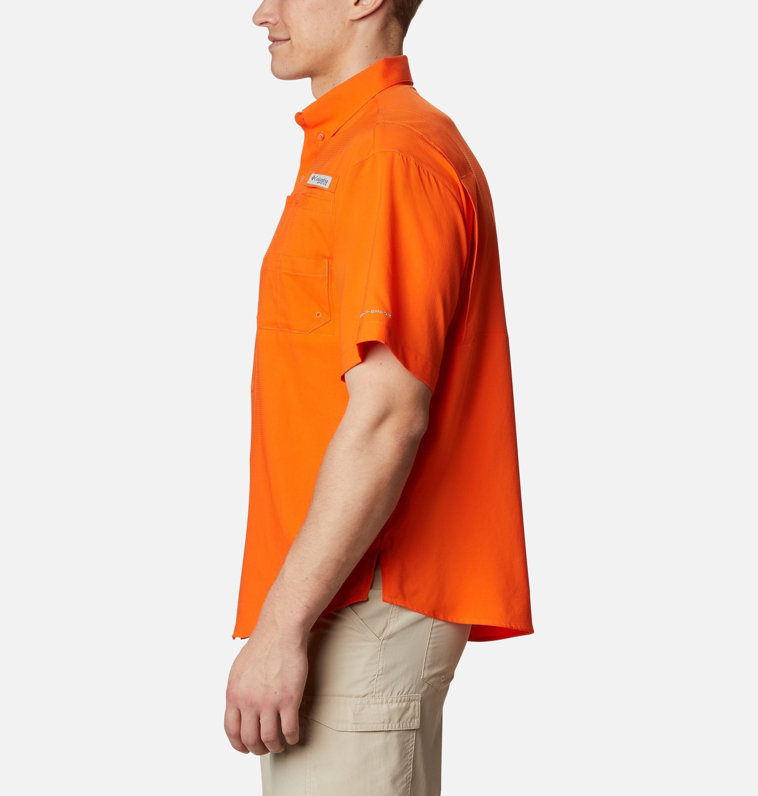 heren pfg tamiami shirt met korte mouwen - clemson