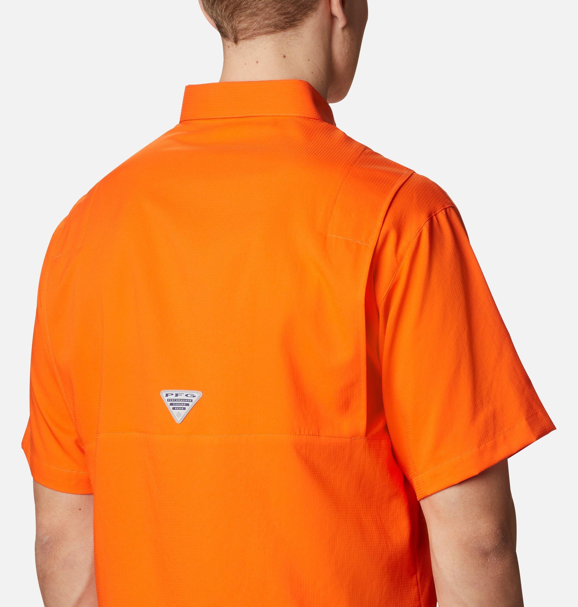 heren pfg tamiami shirt met korte mouwen - clemson