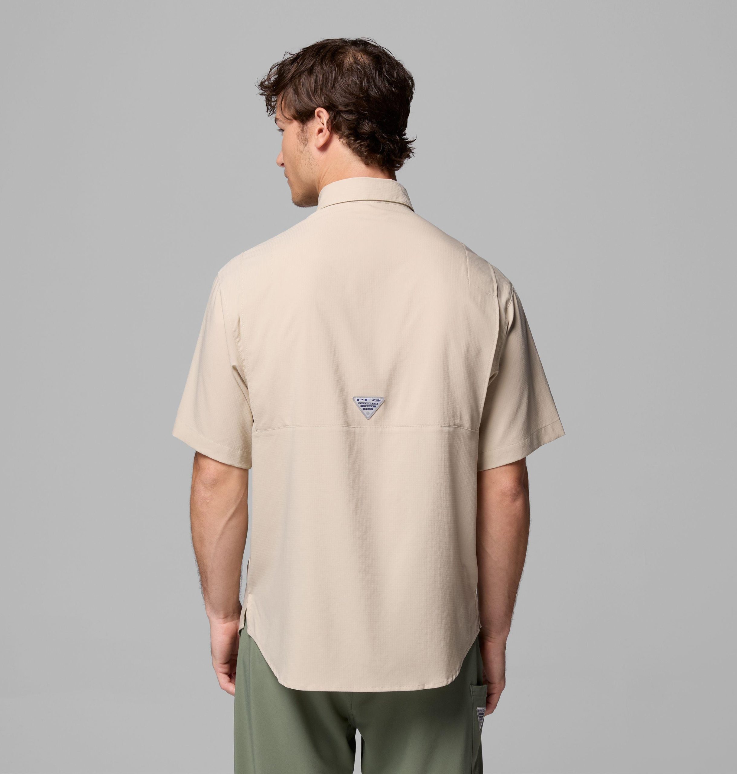 heren college pfg tamiami shirt met korte mouwen - lsu