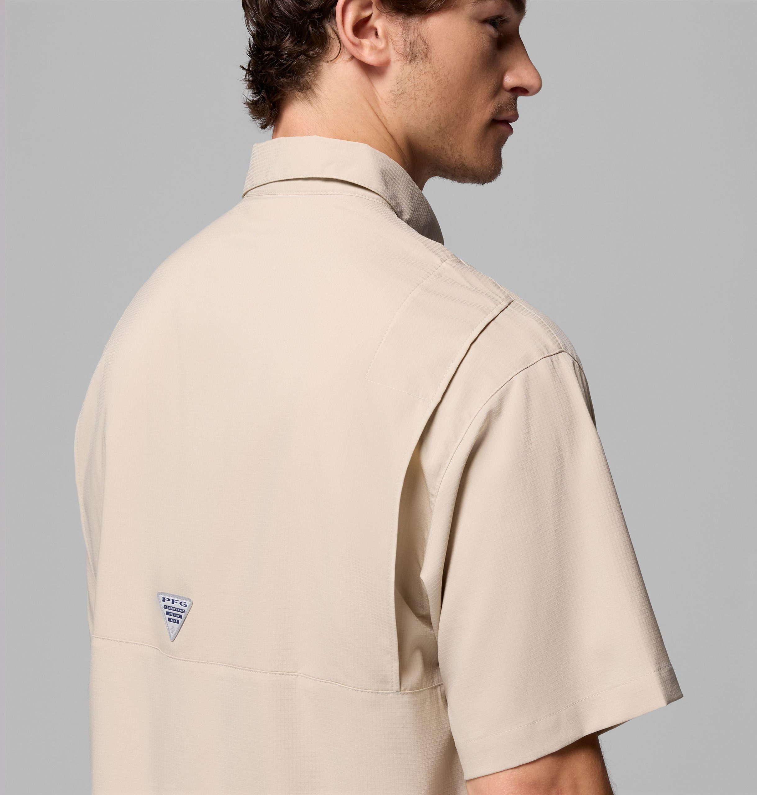 heren college pfg tamiami shirt met korte mouwen - lsu