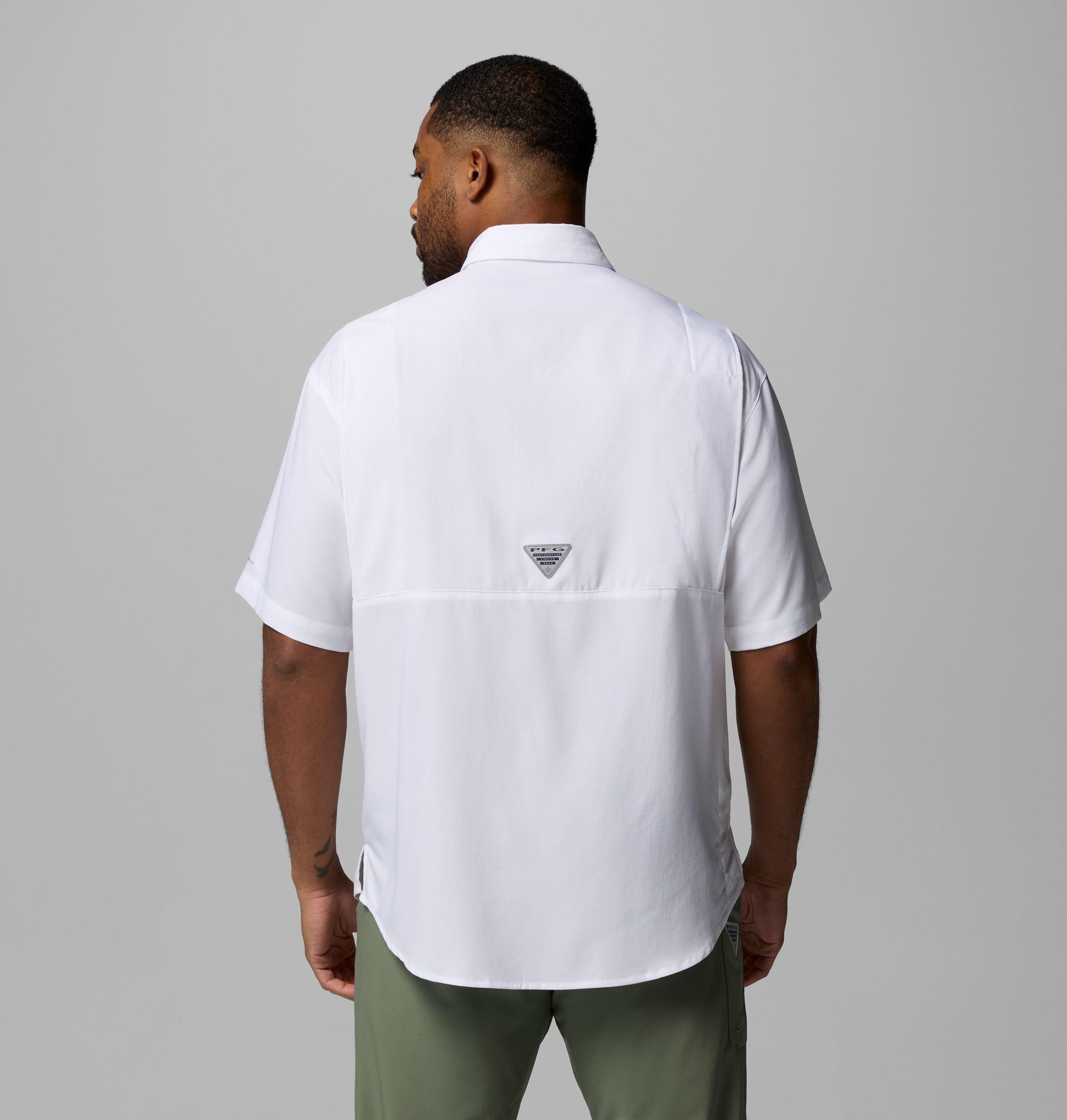 heren pfg tamiami shirt met korte mouwen - oklahoma