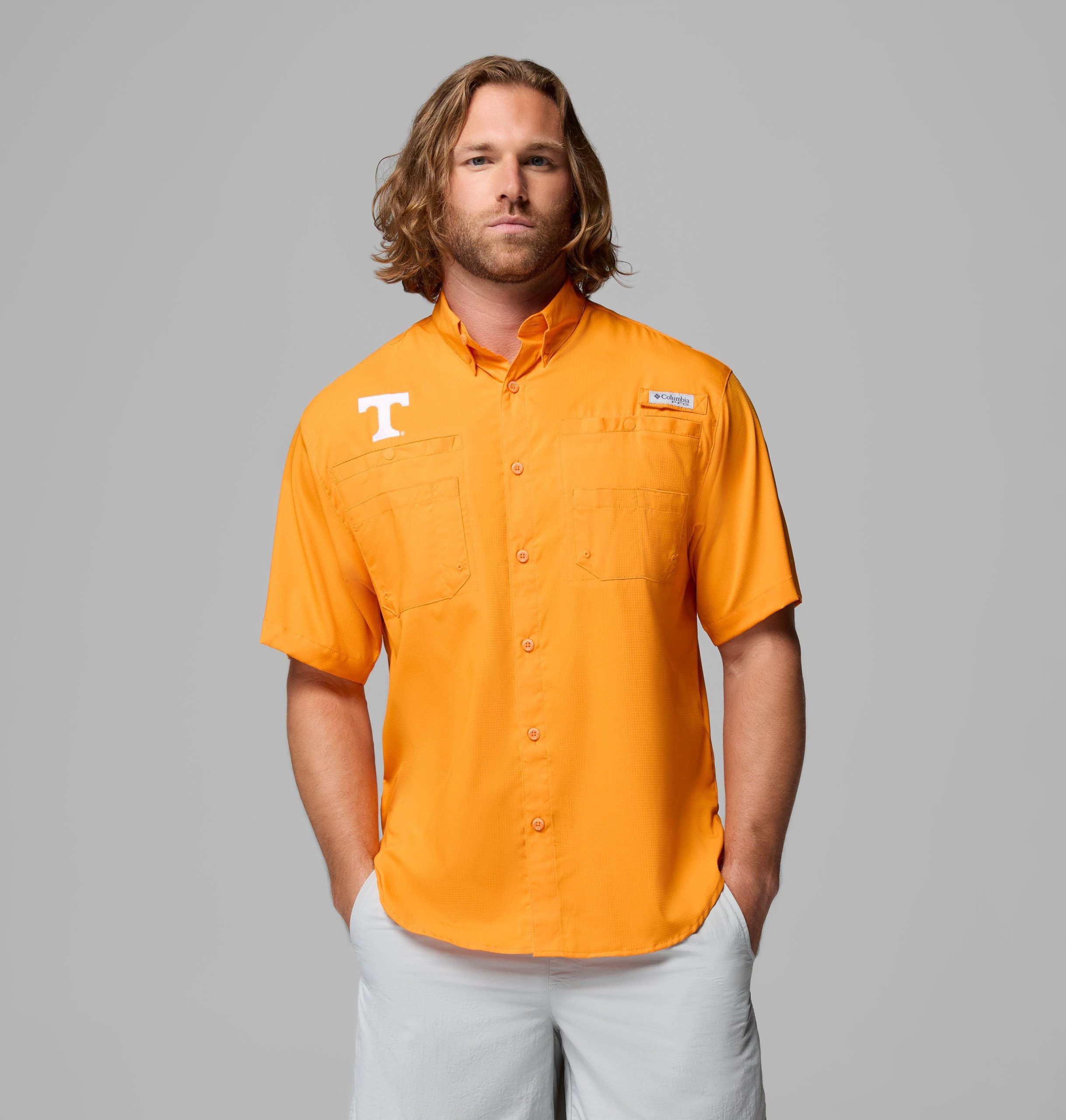 heren pfg tamiami shirt met korte mouwen - tennessee