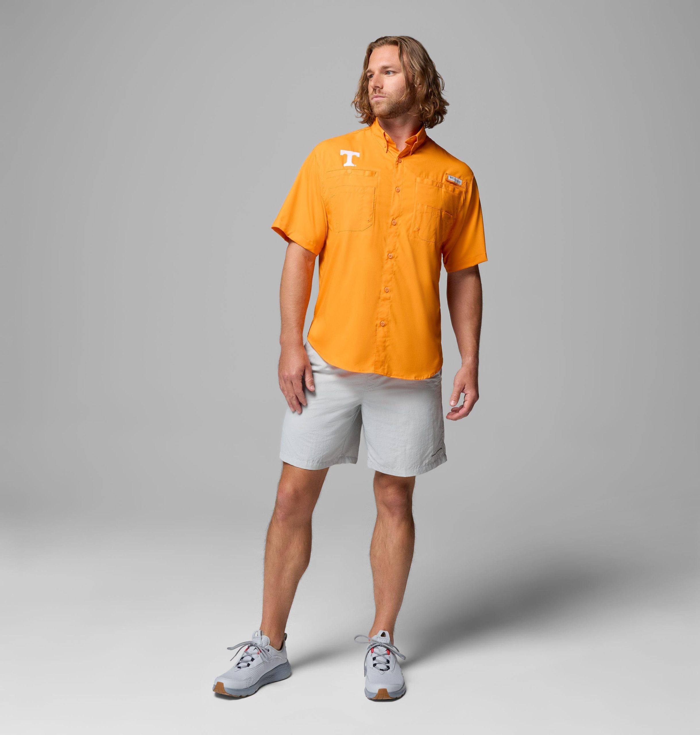 heren pfg tamiami shirt met korte mouwen - tennessee