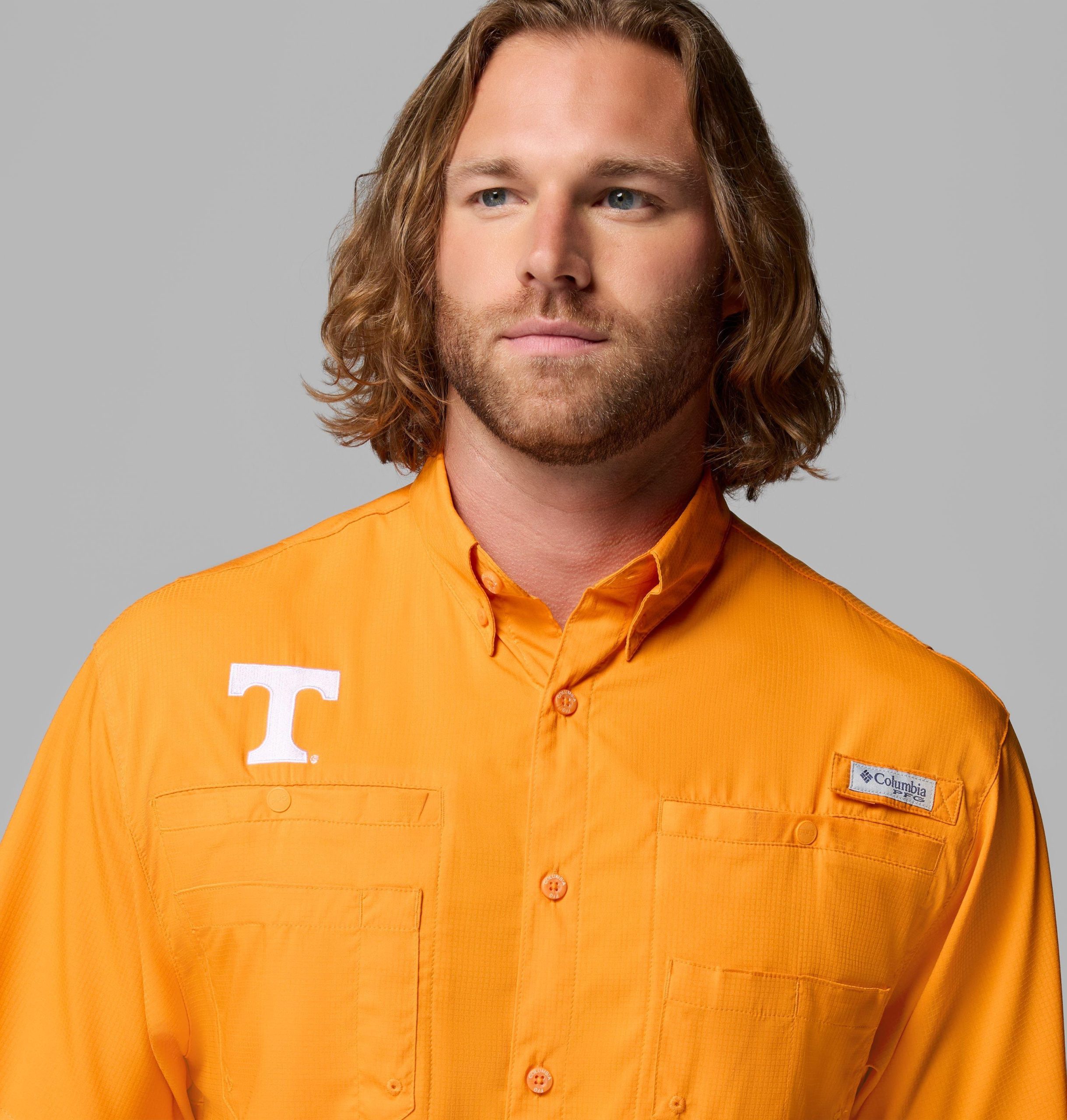 heren pfg tamiami shirt met korte mouwen - tennessee