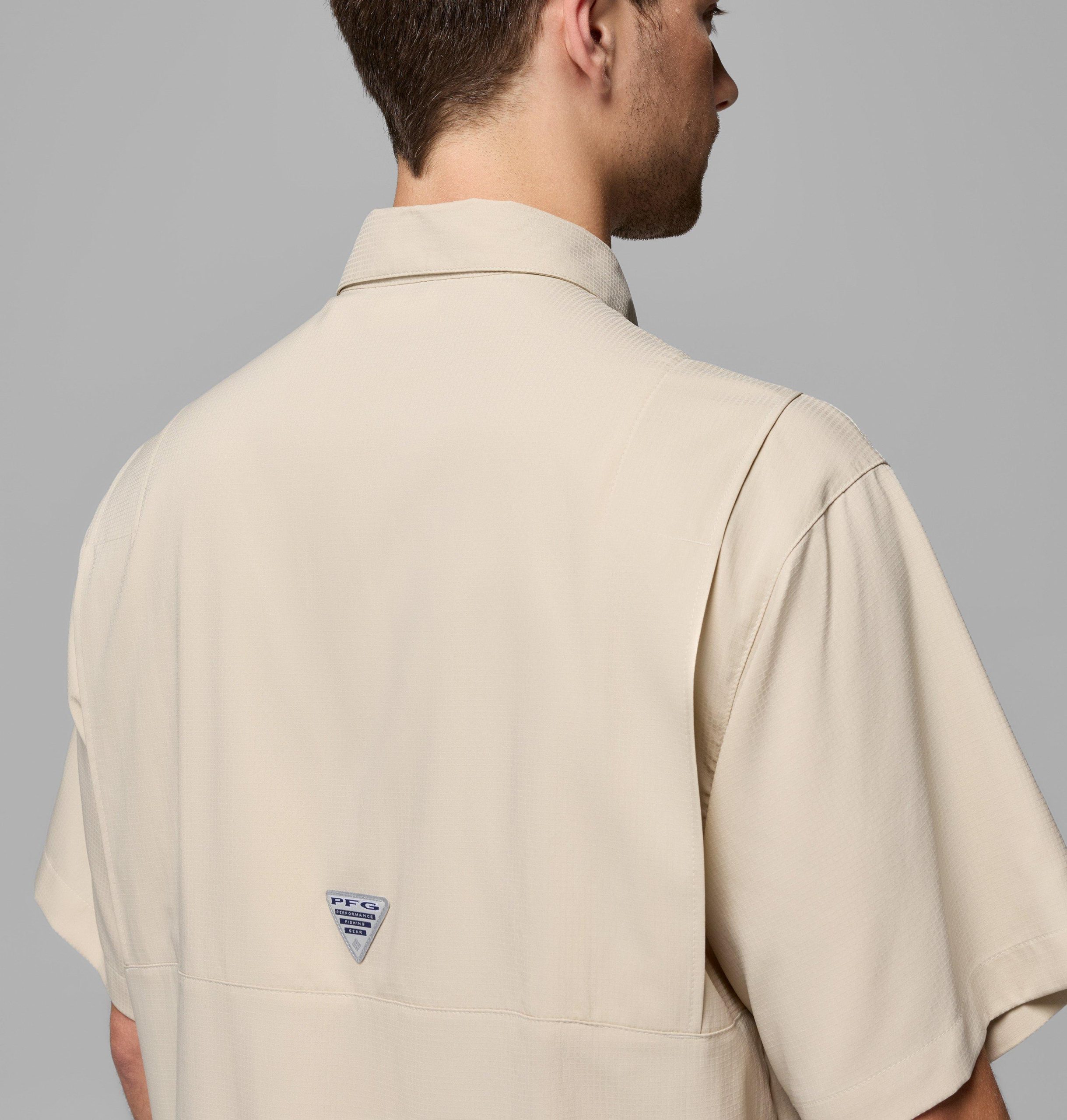 heren t-shirt met korte mouwen pfg tamiami - lang - texas