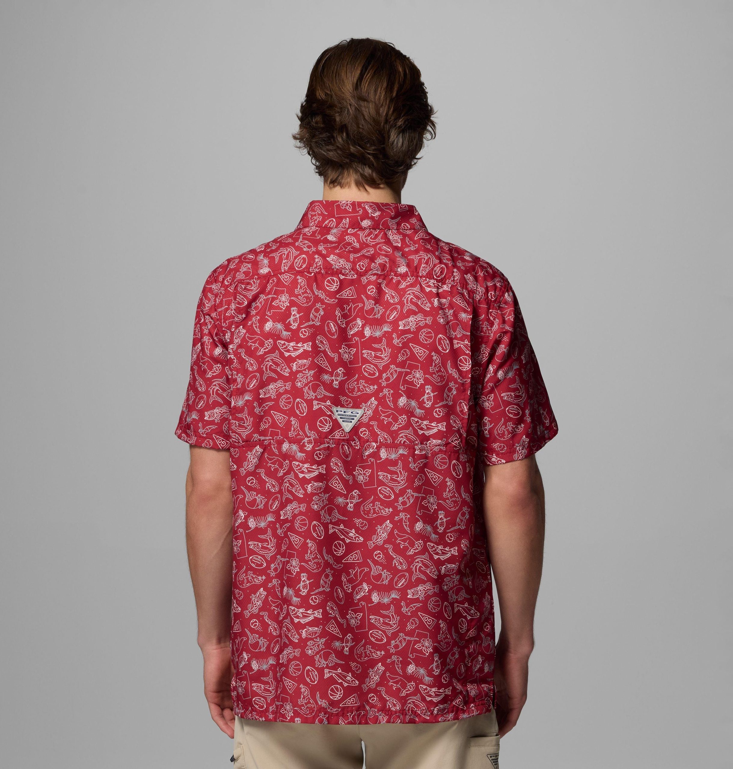 heren pfg super slack tide shirt - alabama