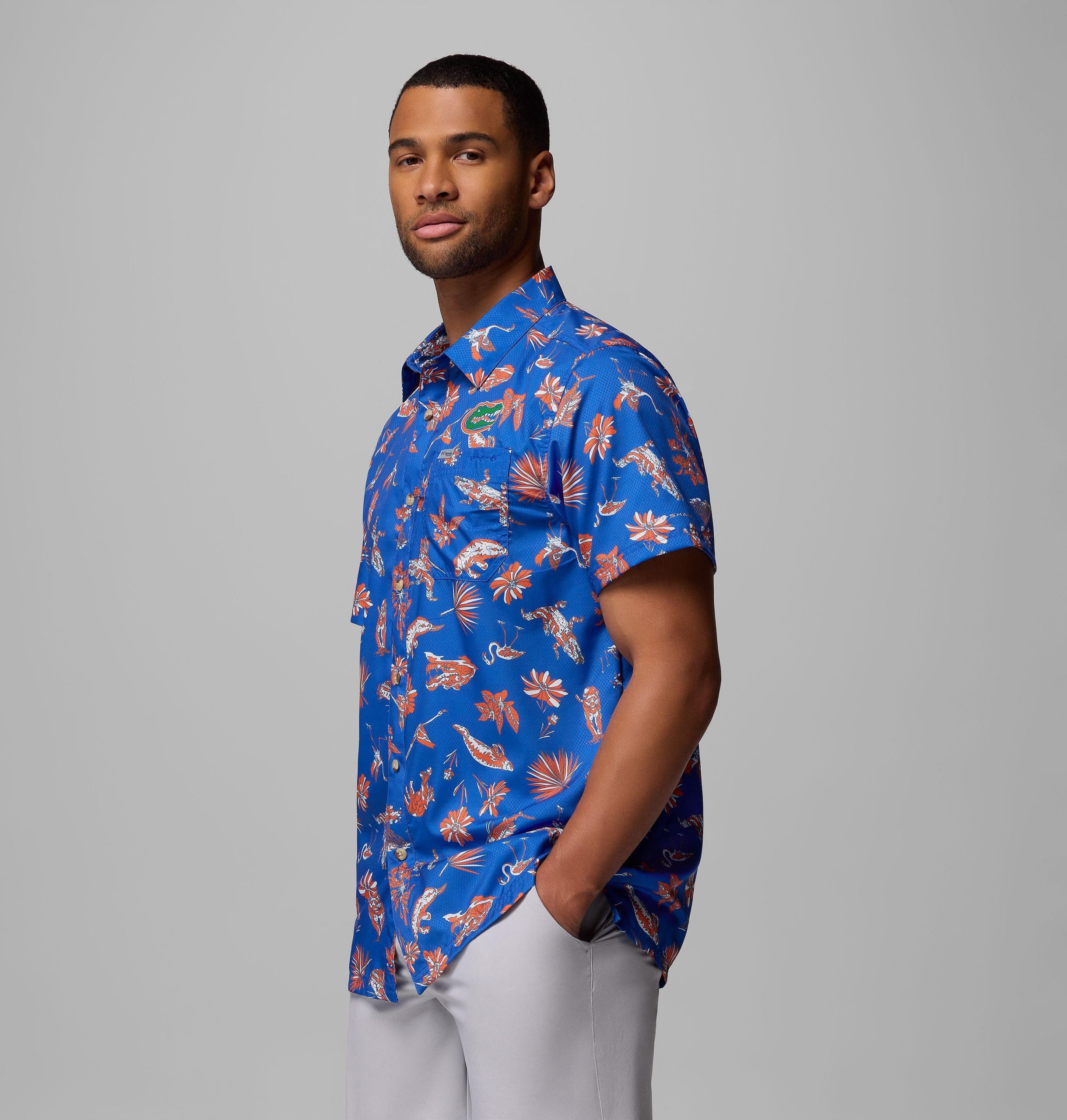 heren pfg super slack tide shirt - florida