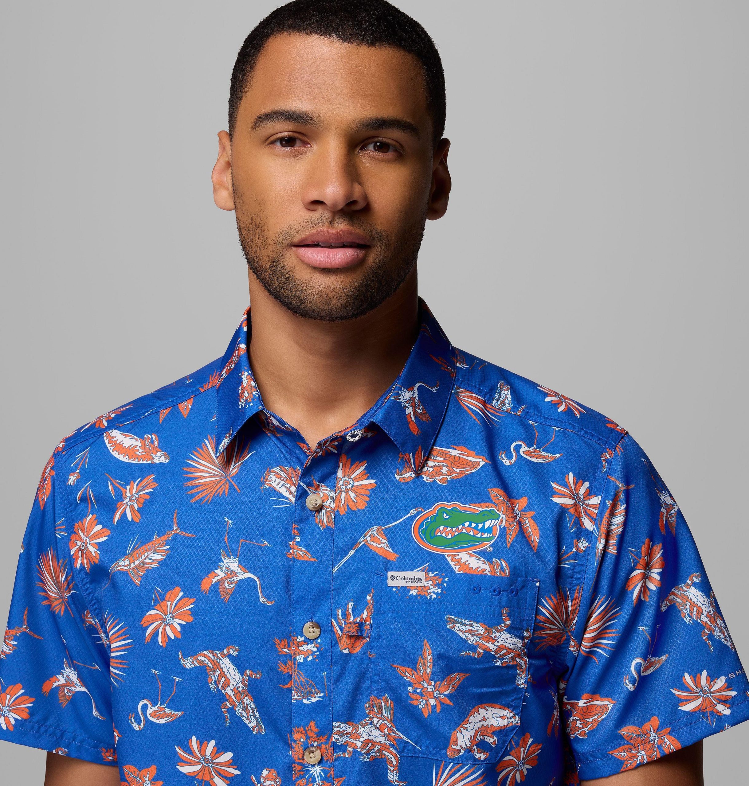 heren pfg super slack tide shirt - florida