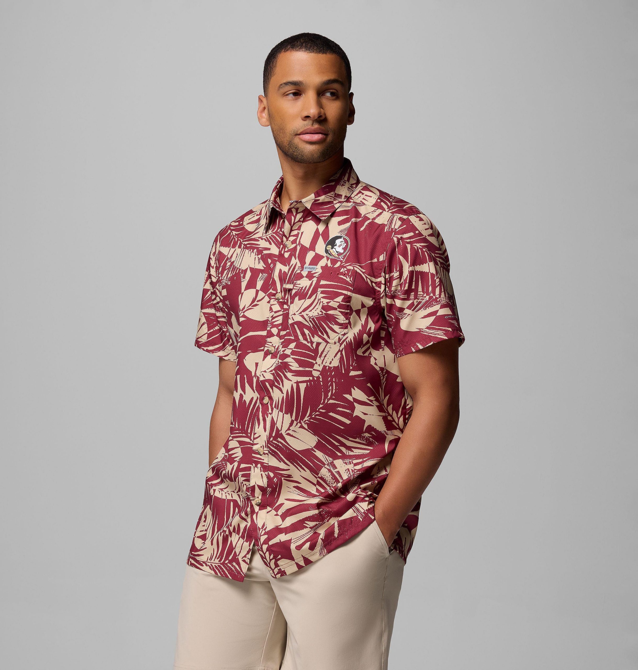 heren pfg super slack tide shirt - florida state