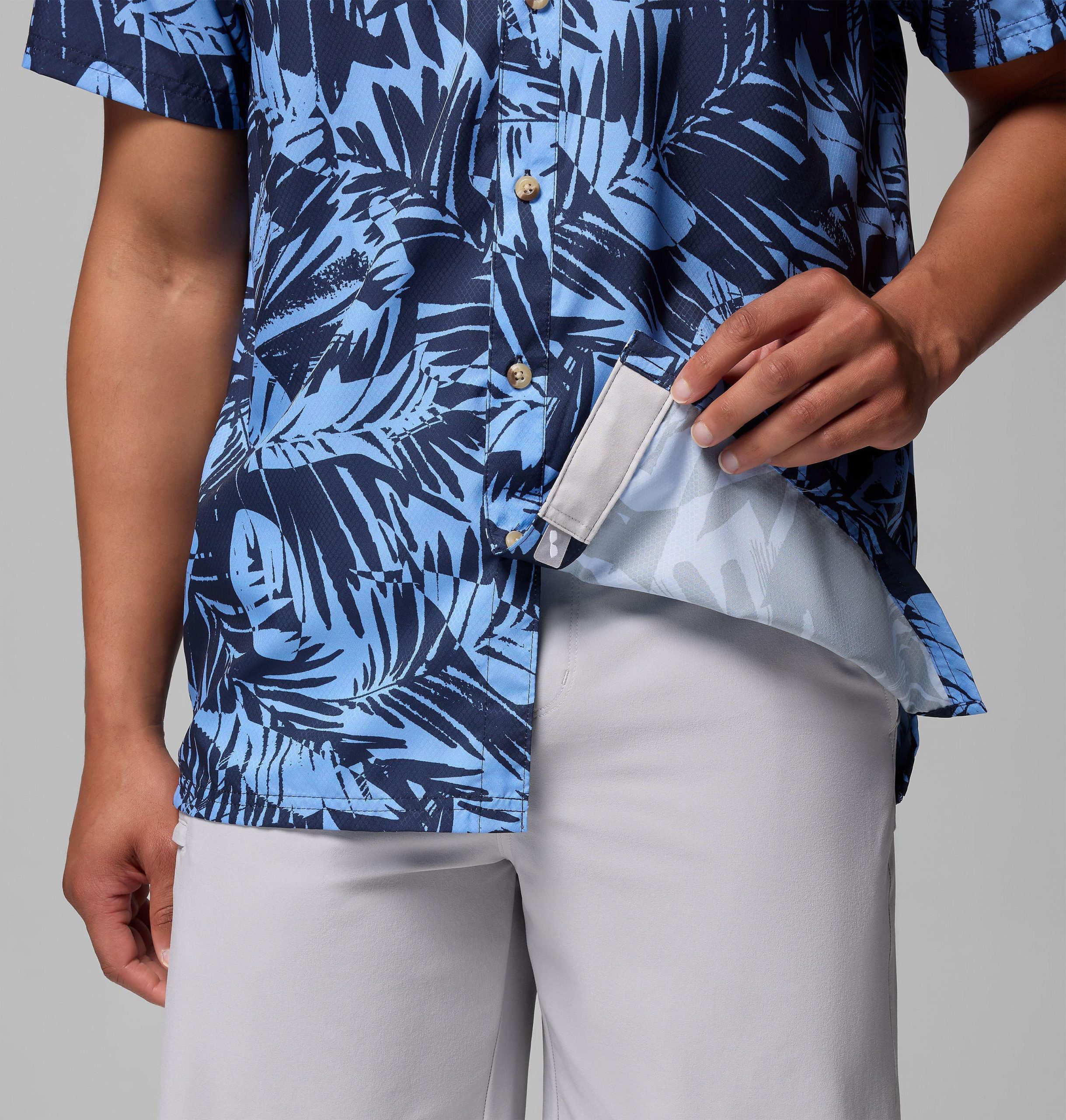 heren pfg super slack tide shirt - north carolina