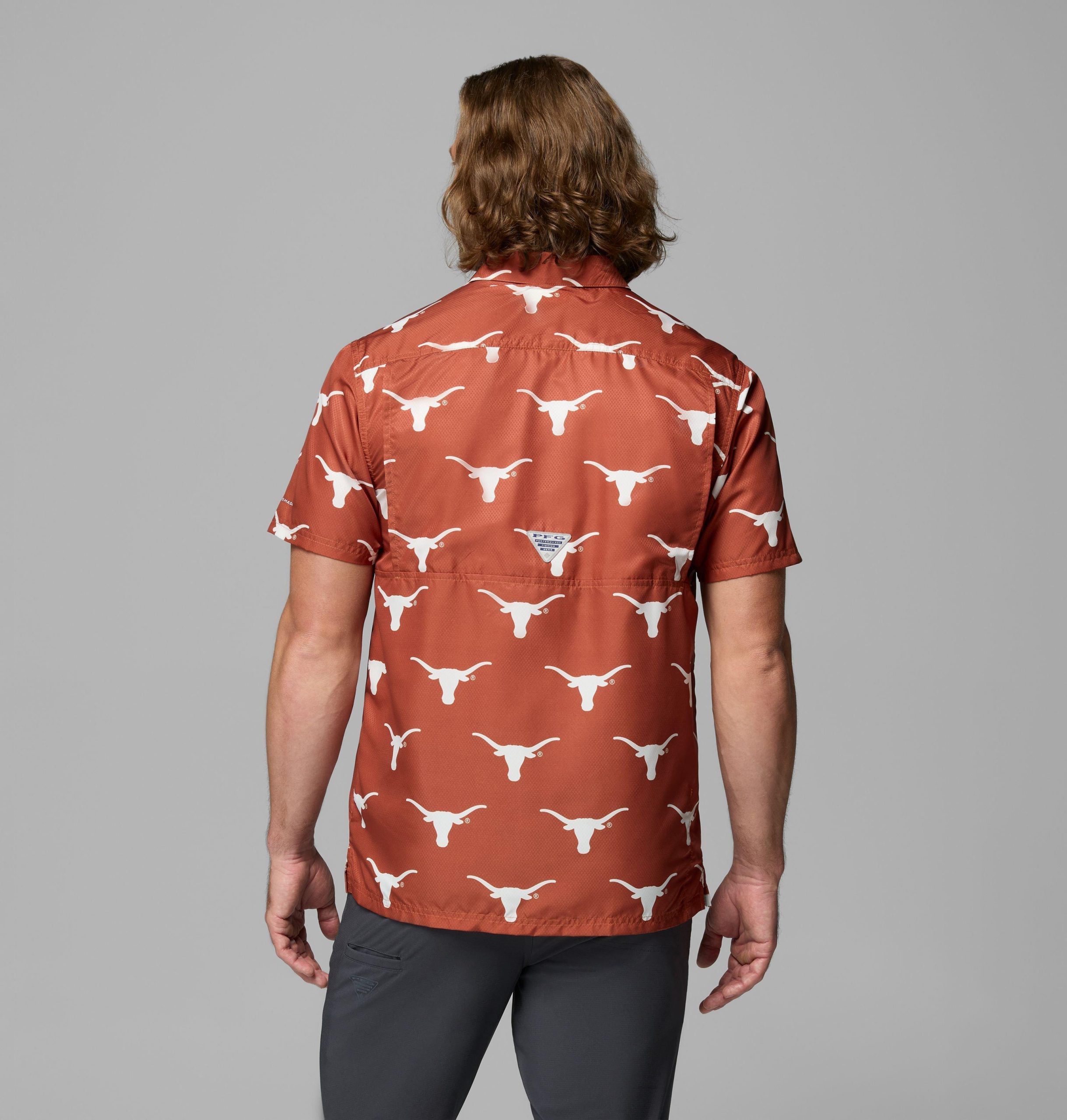 heren pfg super slack tide shirt - texas
