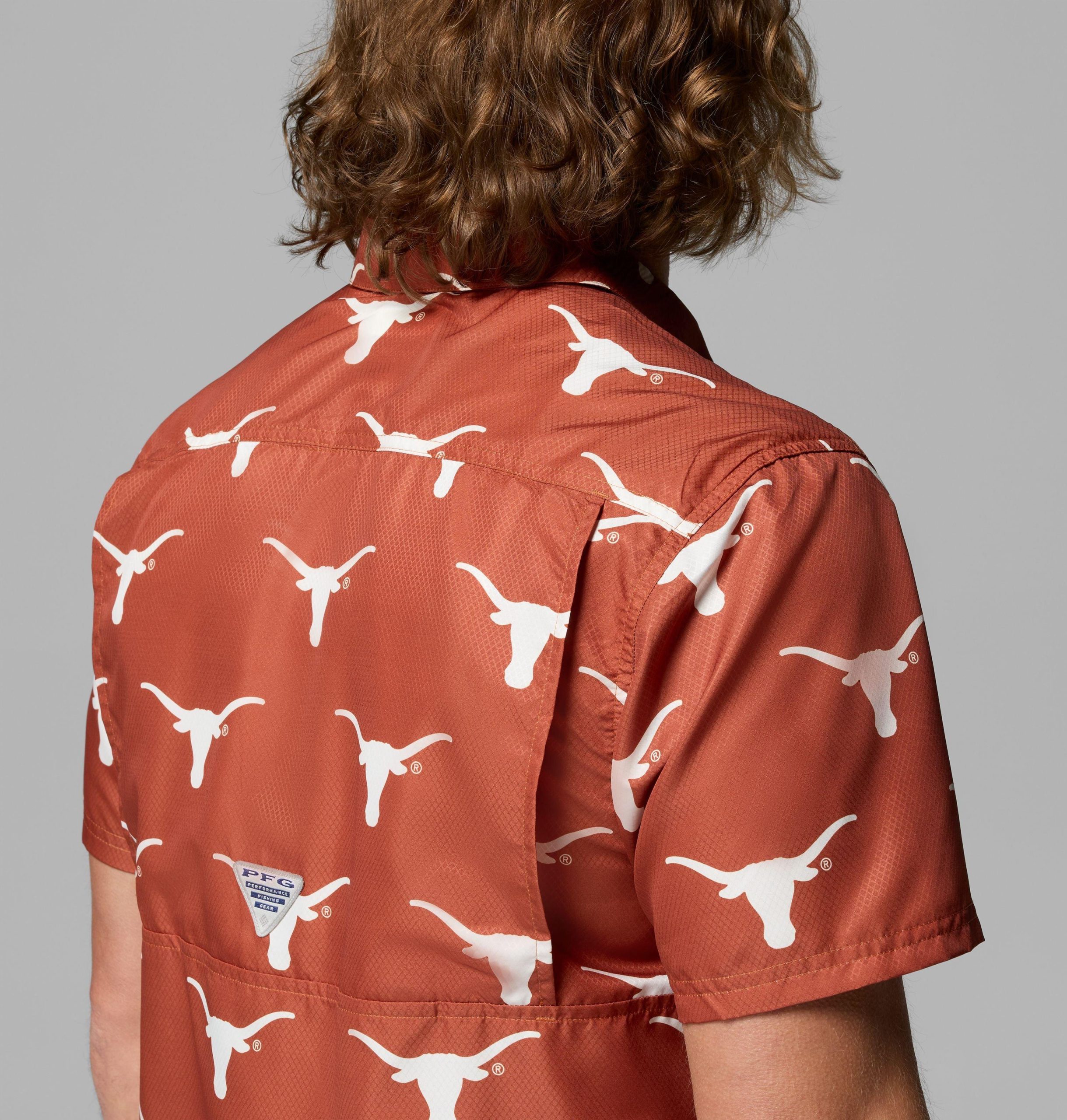heren pfg super slack tide shirt - texas