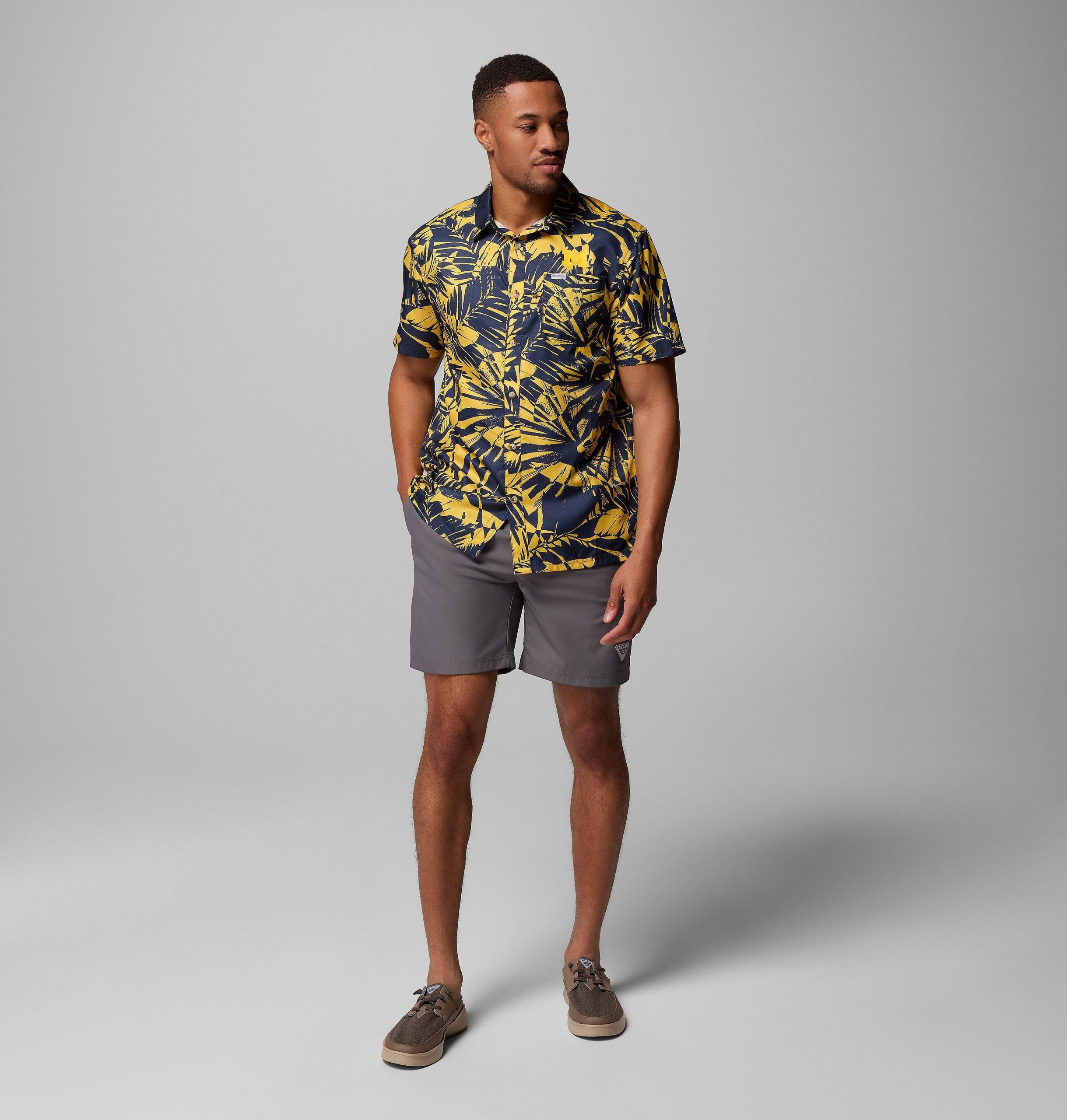 heren pfg super slack tide shirt - michigan