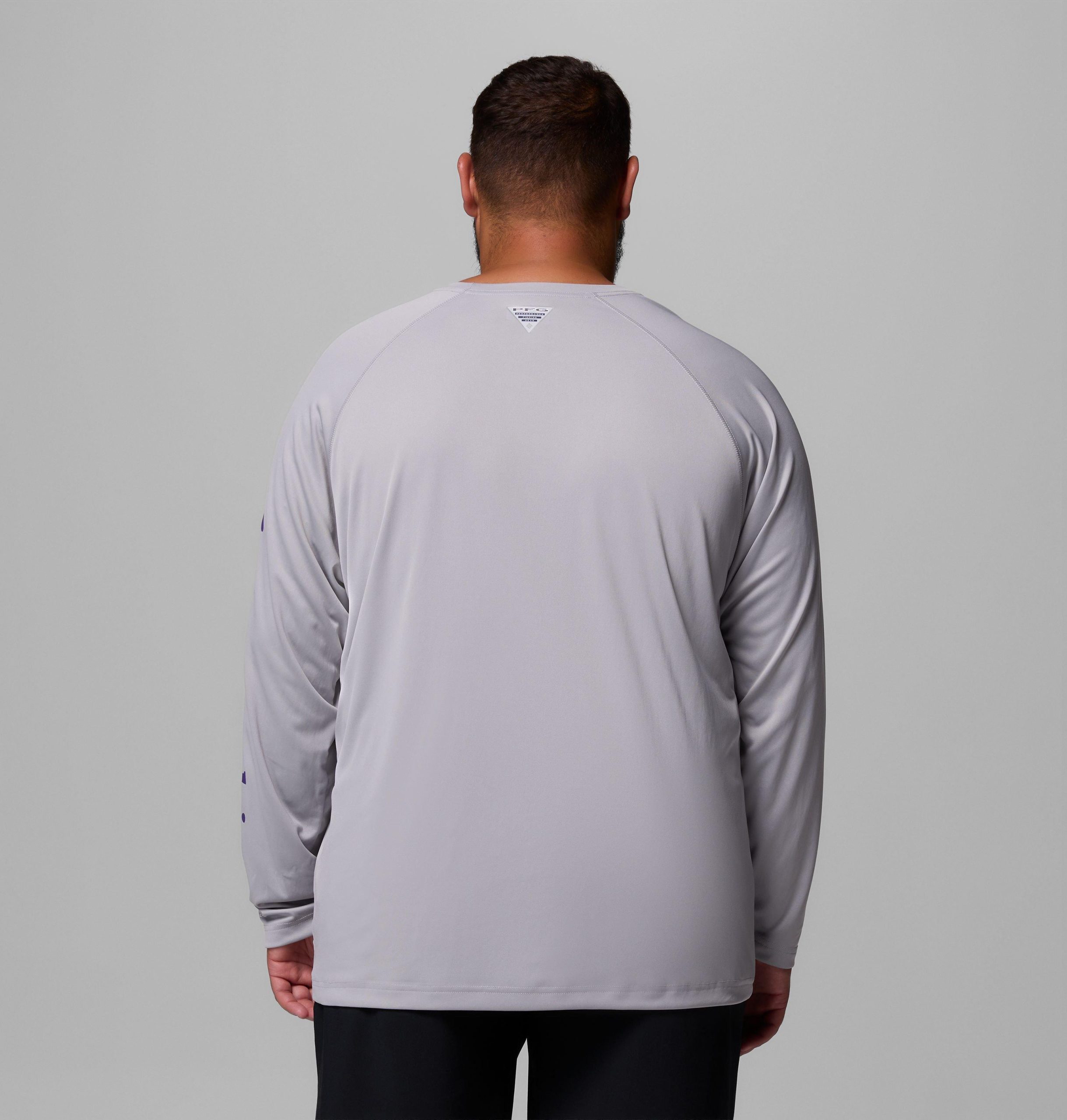 heren pfg terminal tackle shirt met lange mouwen - maat large - lsu