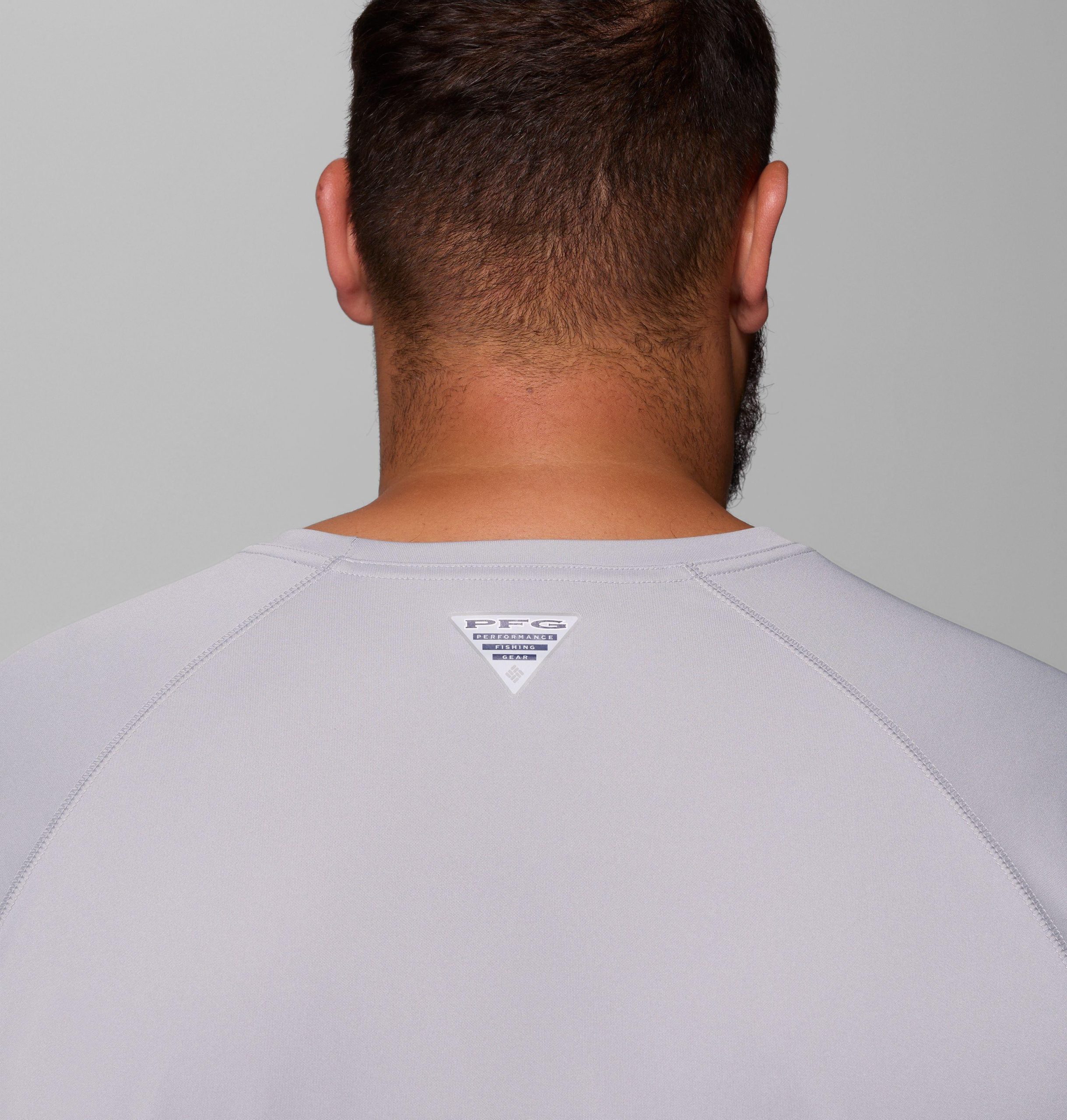 heren pfg terminal tackle shirt met lange mouwen - maat large - lsu