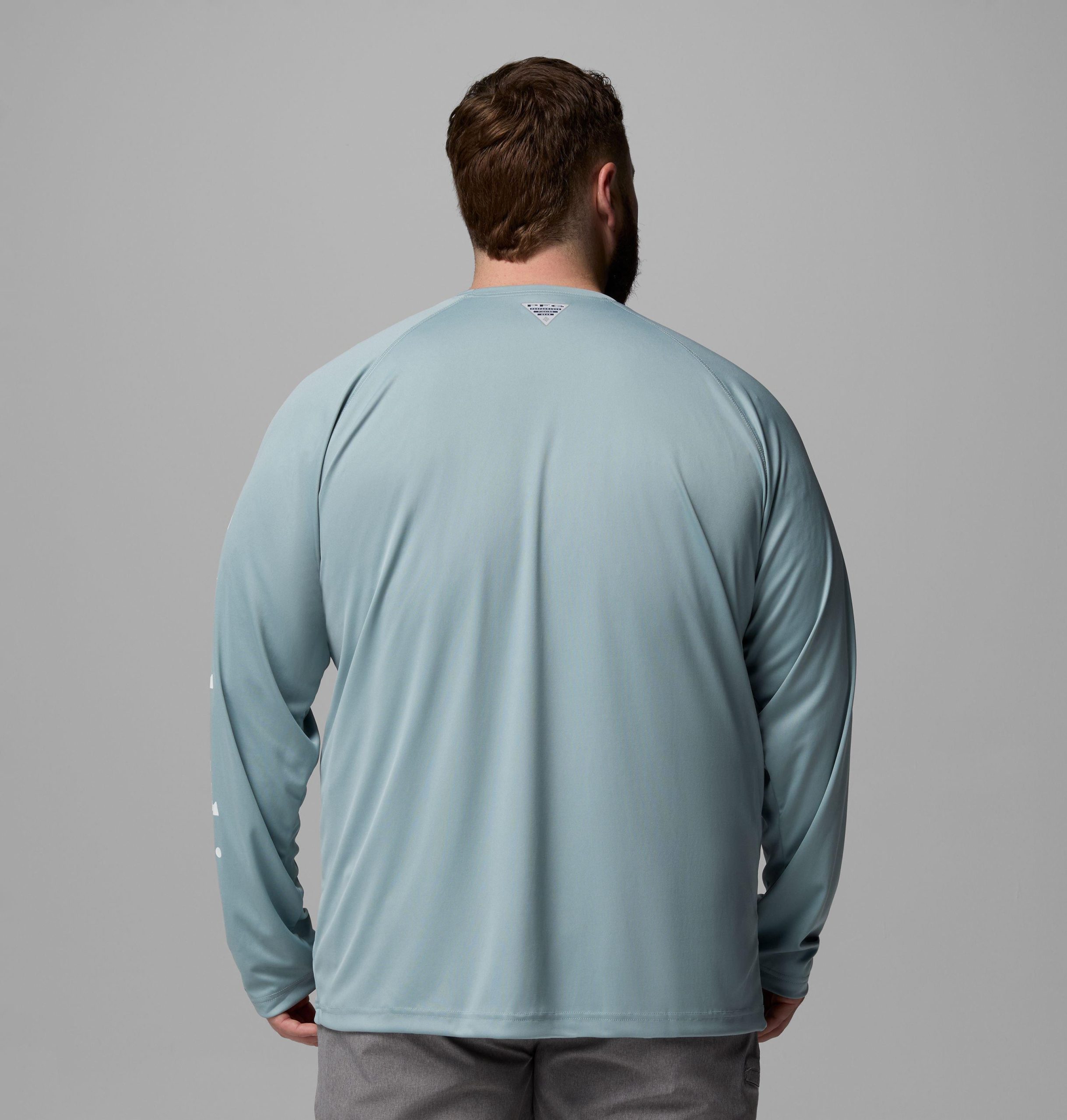 heren pfg terminal tackle shirt met lange mouwen - grote maat - georgia