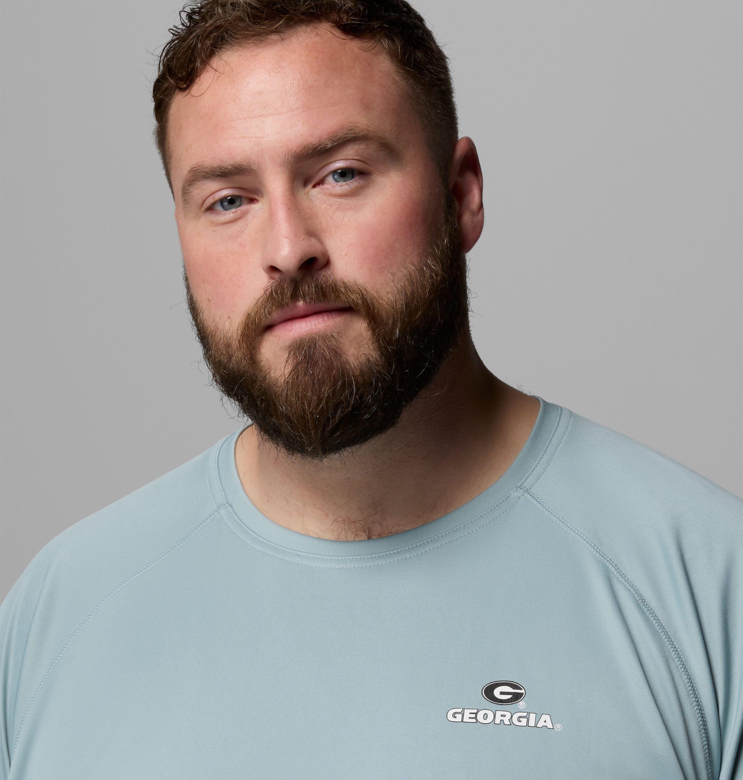 heren pfg terminal tackle shirt met lange mouwen - grote maat - georgia