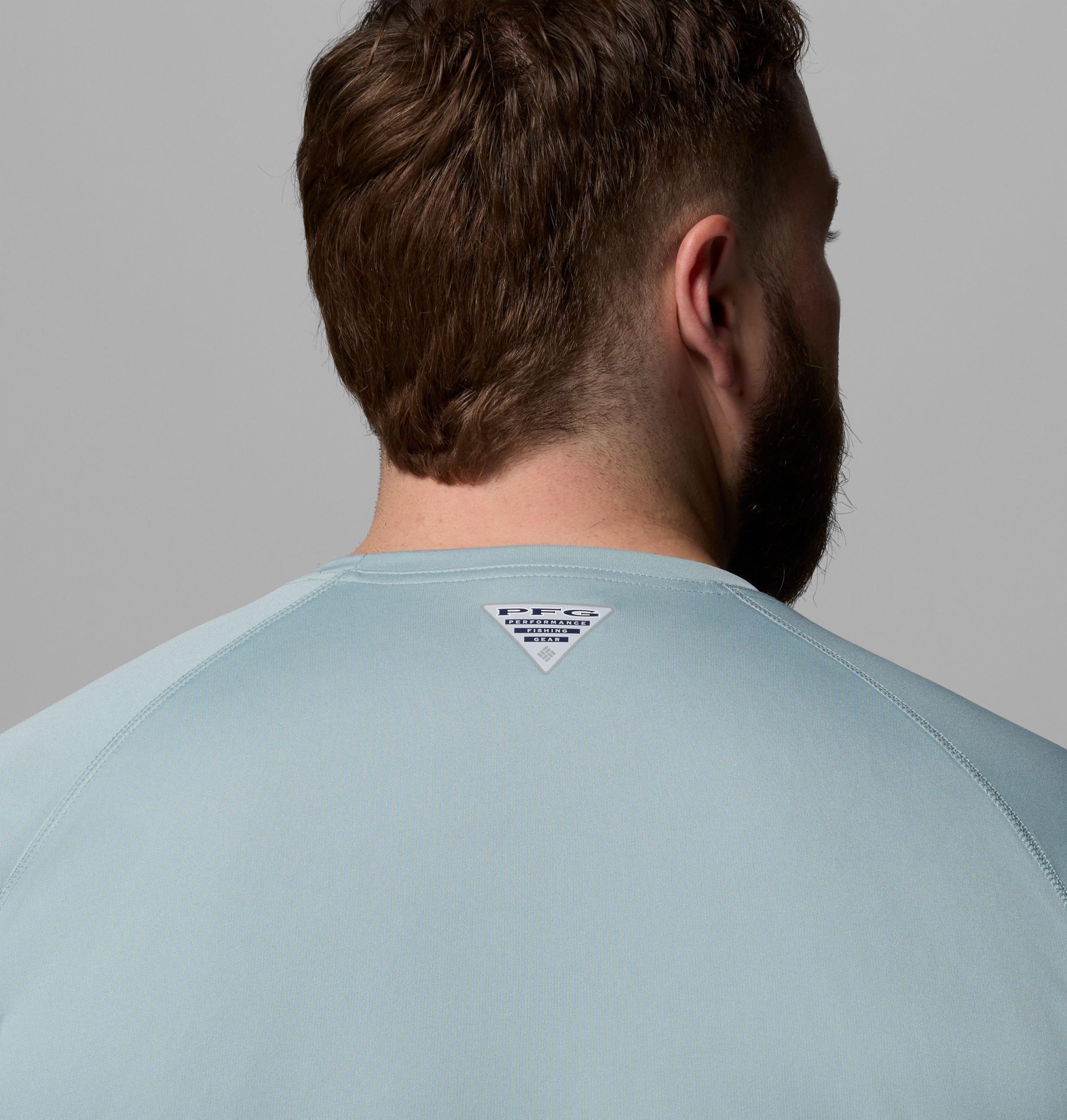heren pfg terminal tackle shirt met lange mouwen - grote maat - georgia