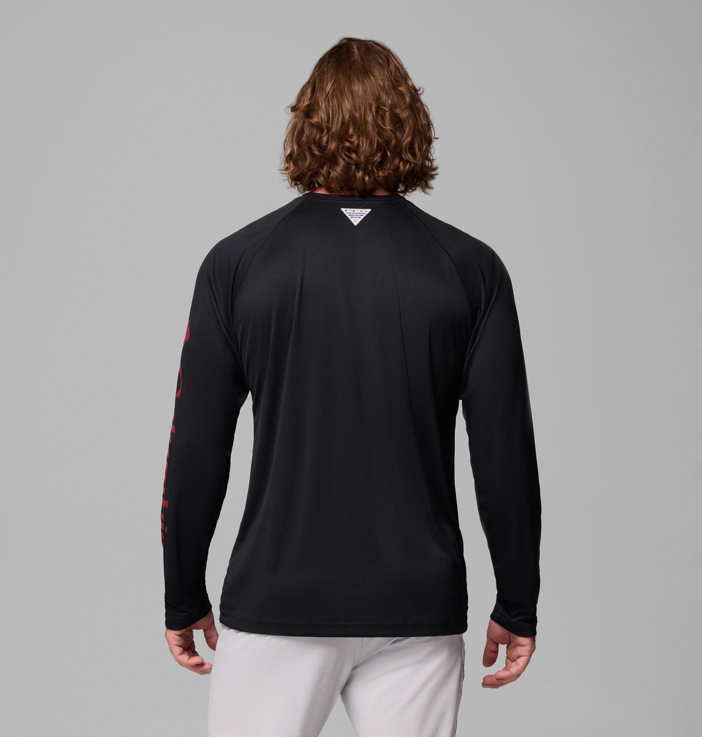 heren college pfg terminal tackle shirt met lange mouwen - tall - alabama