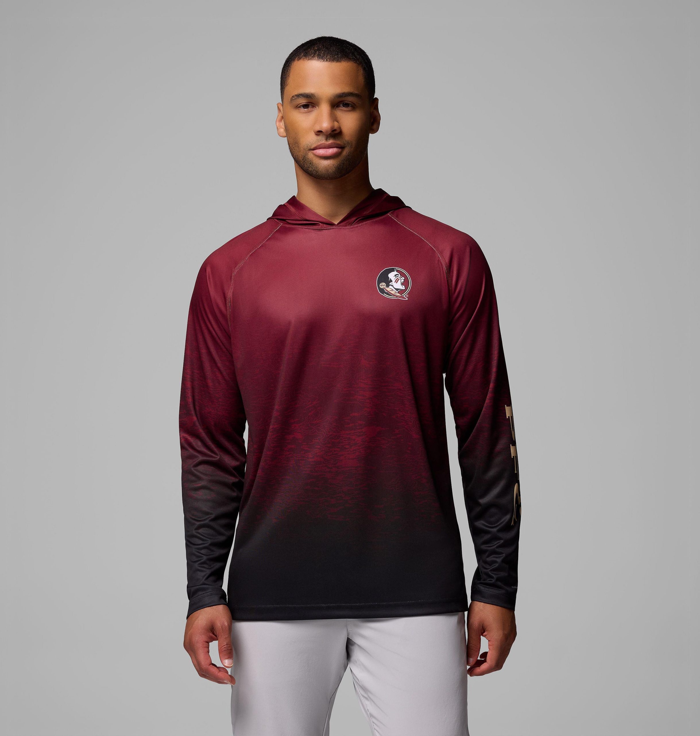 heren pfg super terminal tackle hoodie - florida state
