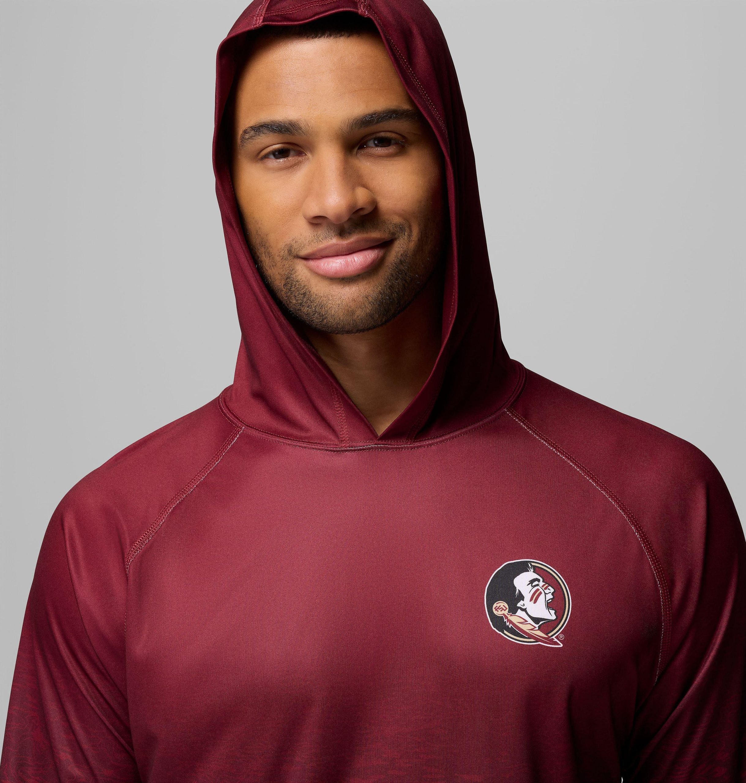 heren pfg super terminal tackle hoodie - florida state