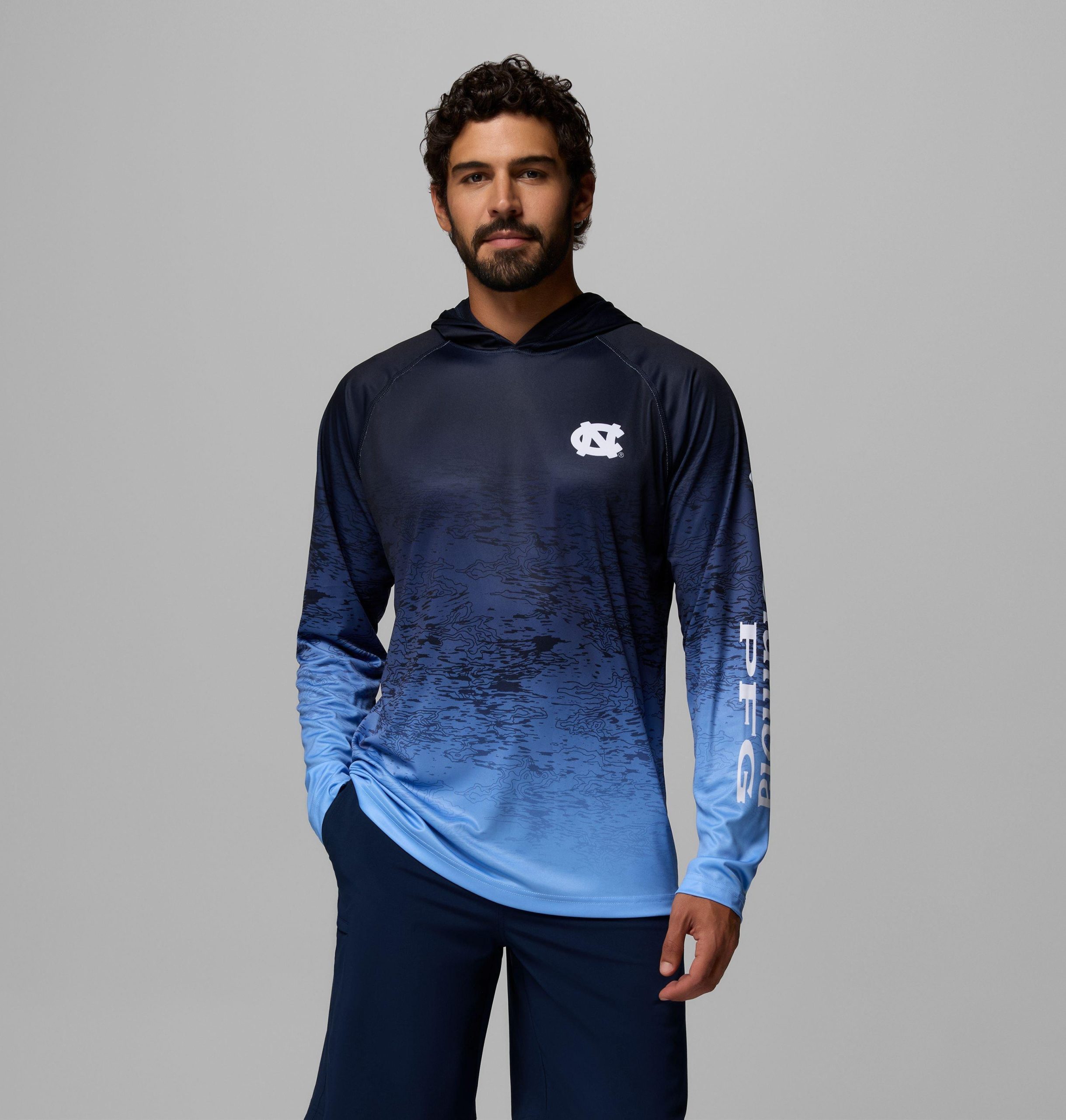 heren pfg super terminal tackle hoodie - north carolina