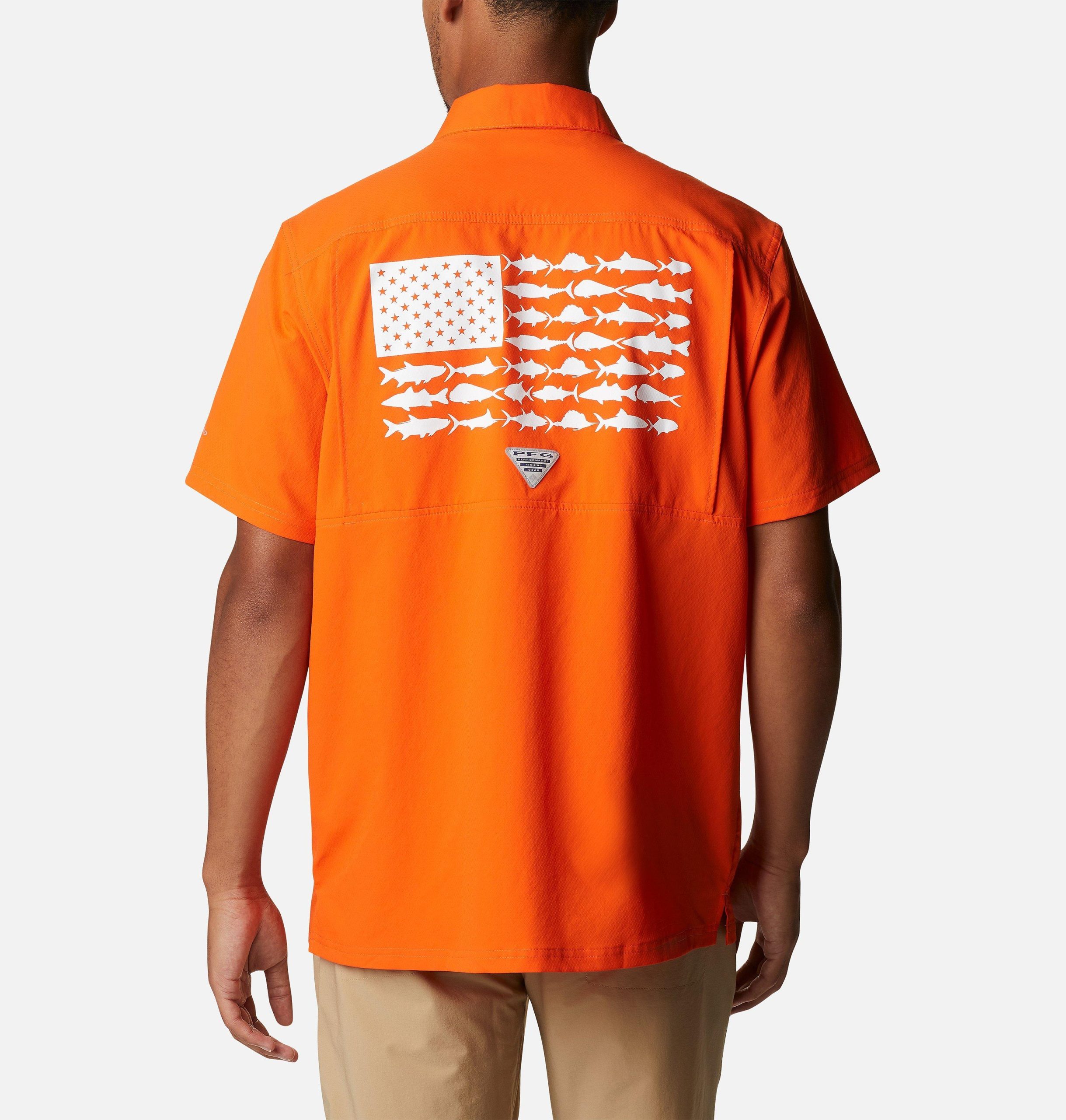 heren pfg slack tide camp shirt - clemson