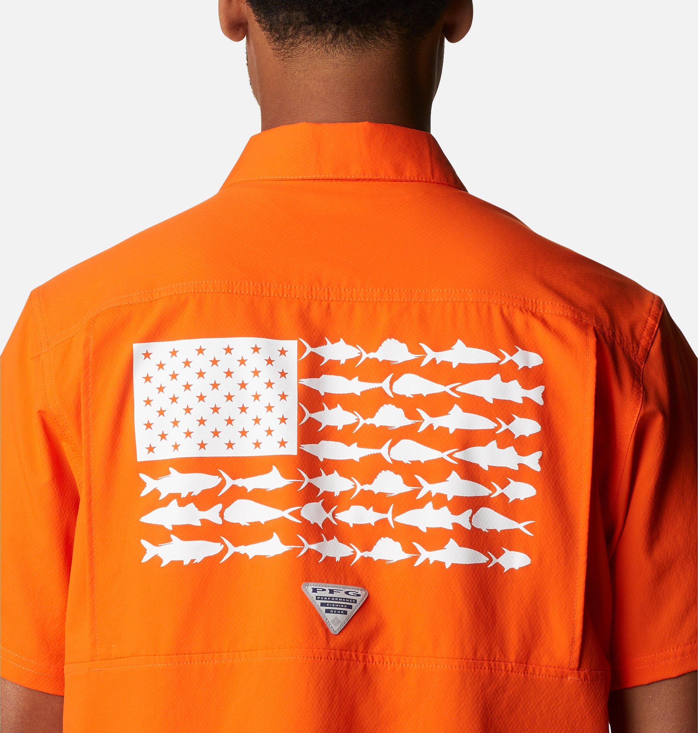 heren pfg slack tide camp shirt - clemson