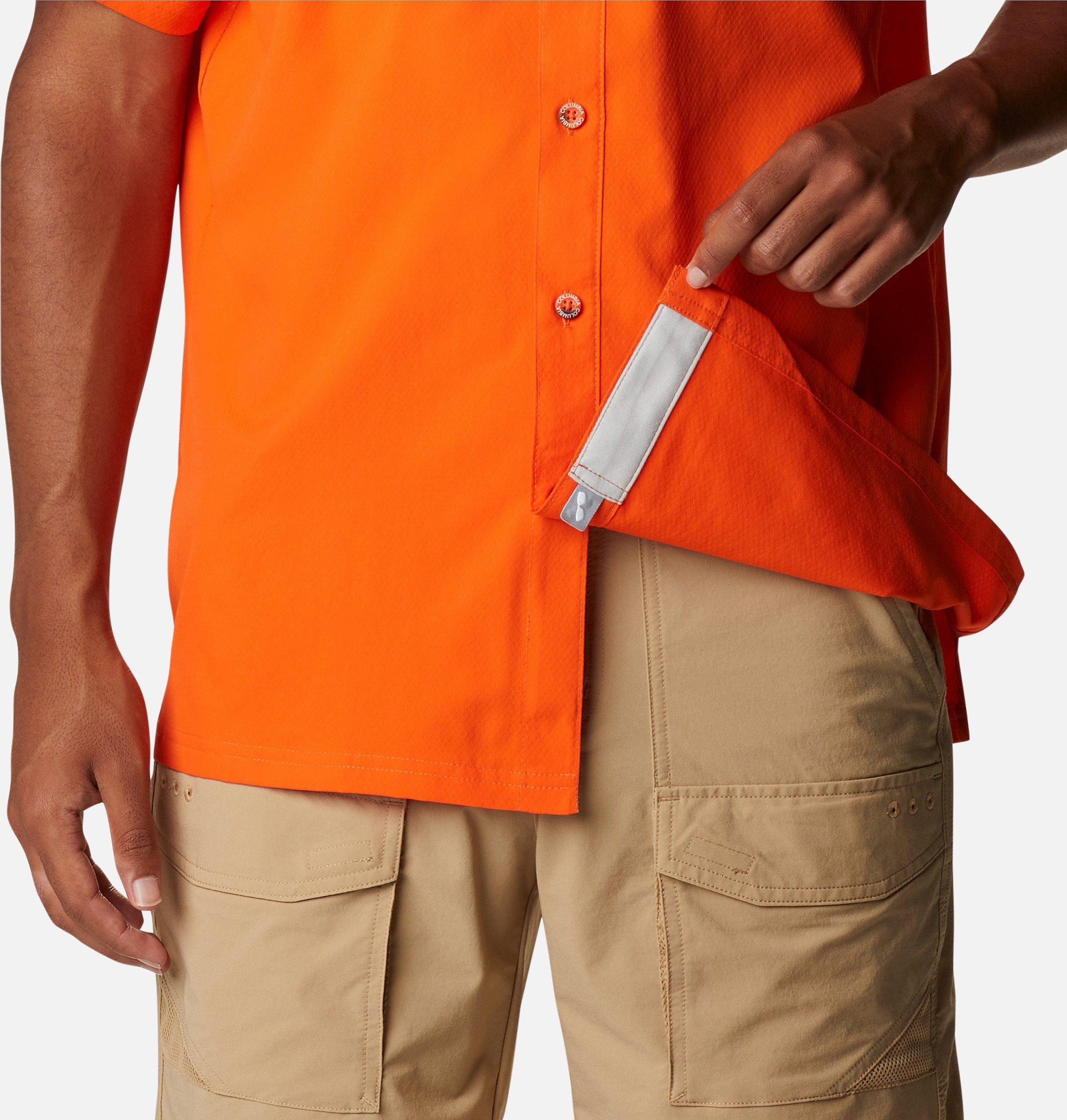 heren pfg slack tide camp shirt - clemson