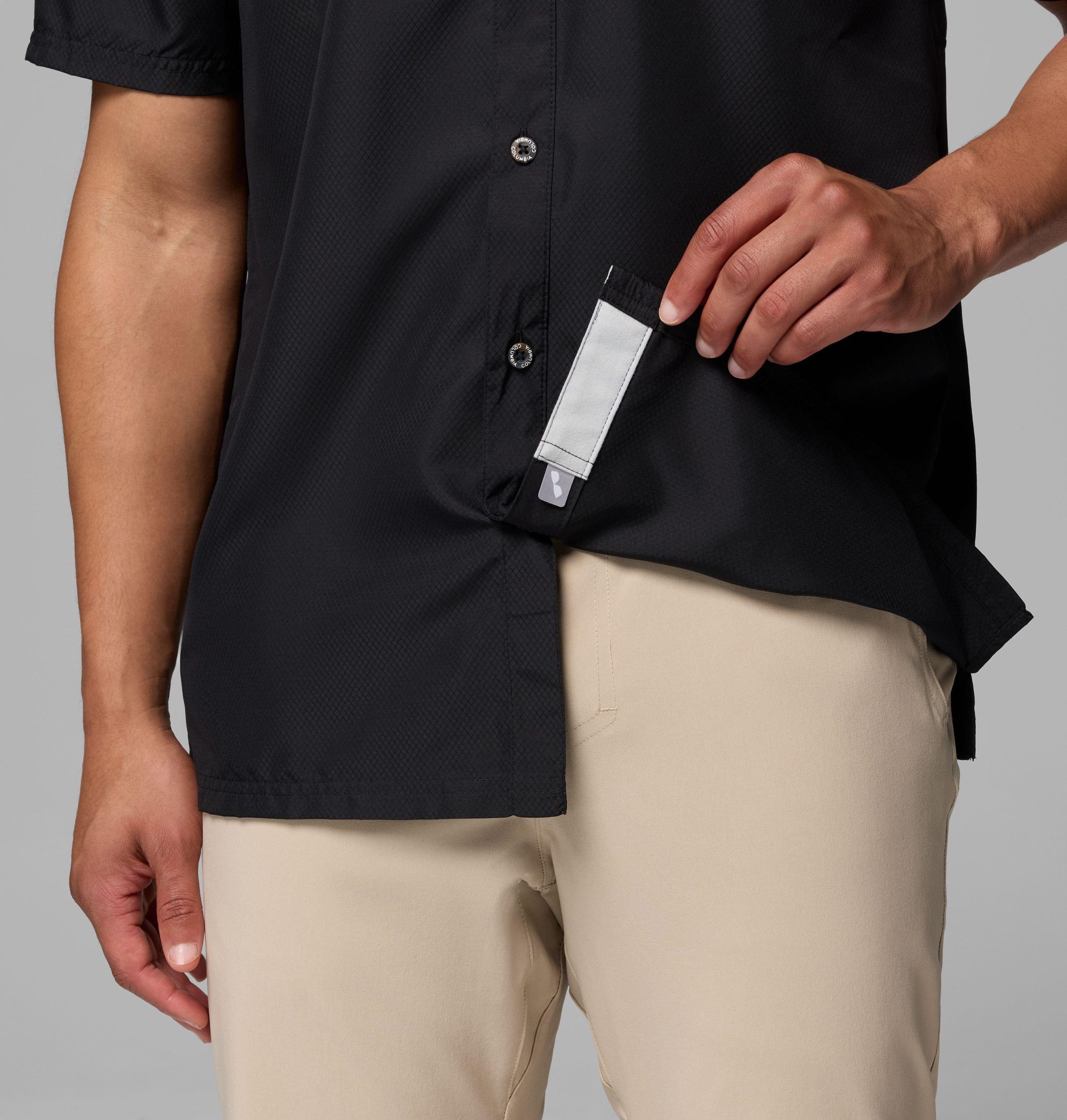 heren pfg slack tide camp shirt - georgia