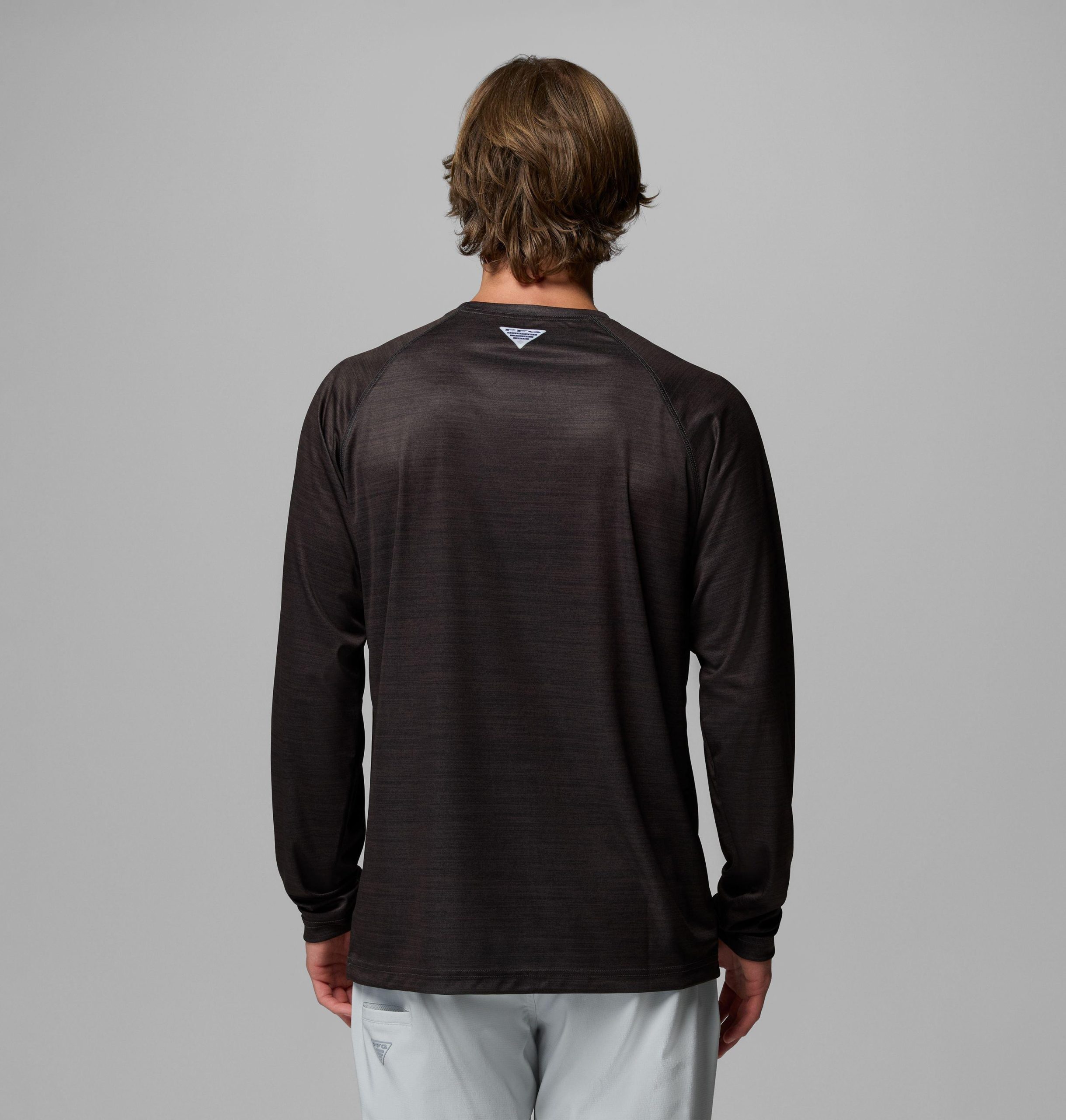 heren pfg terminal tackle shirt met lange mouwen gemêleerd - georgia